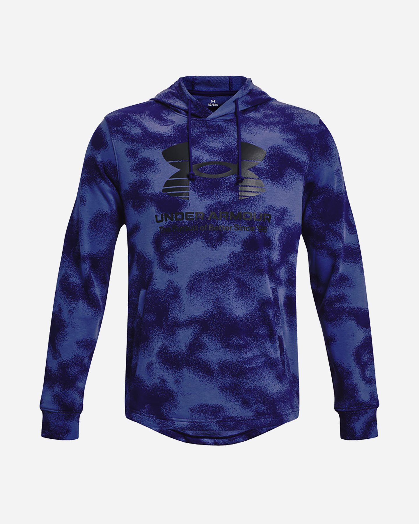 Felpa UNDER ARMOUR RIVAL NOVEL BIG LOGO M - Blu - 0 | Cisalfa Sport