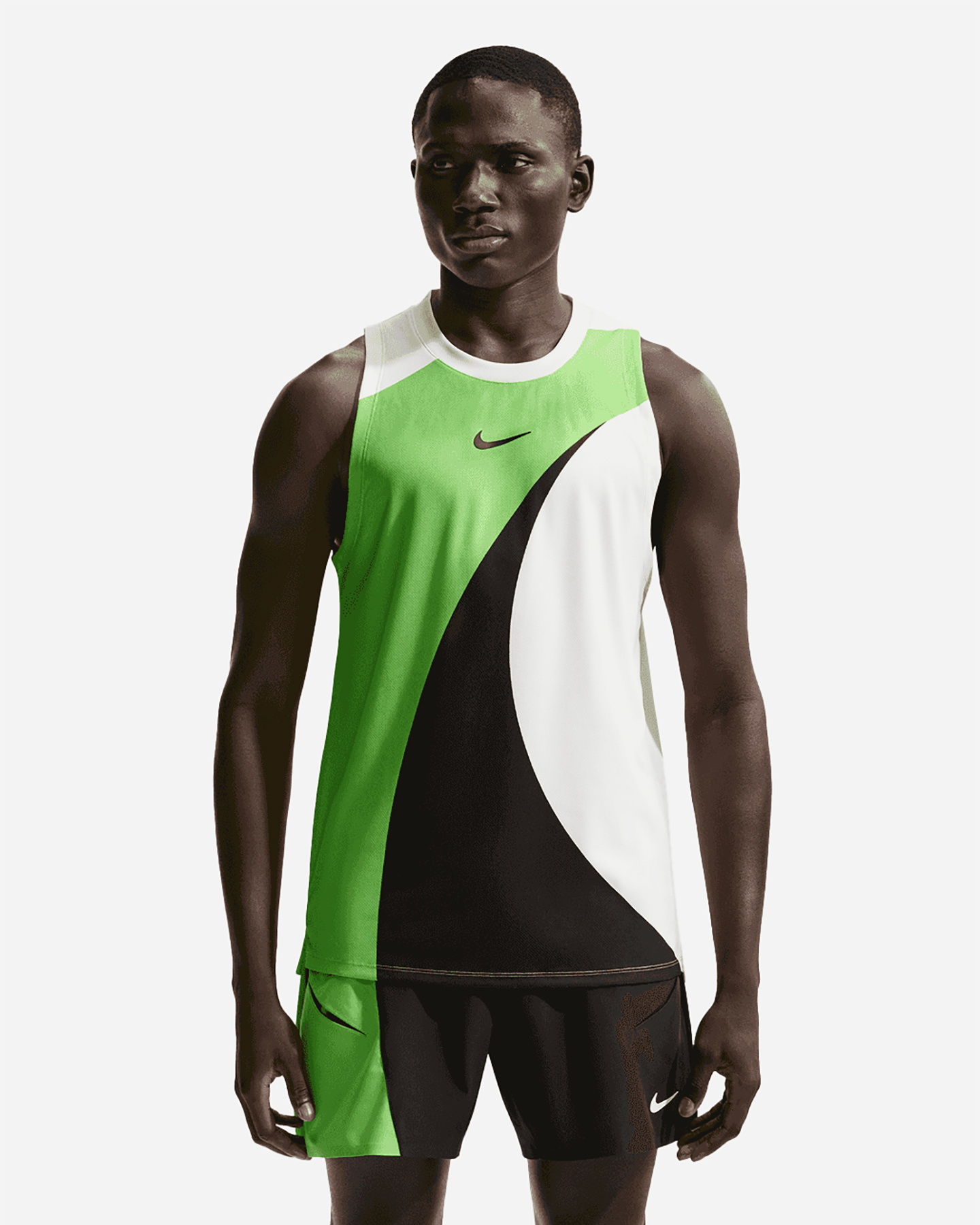 T-shirt tennis NIKE ADVANTAGE CARLOS SAIL M - Bianco - 0 | Cisalfa Sport