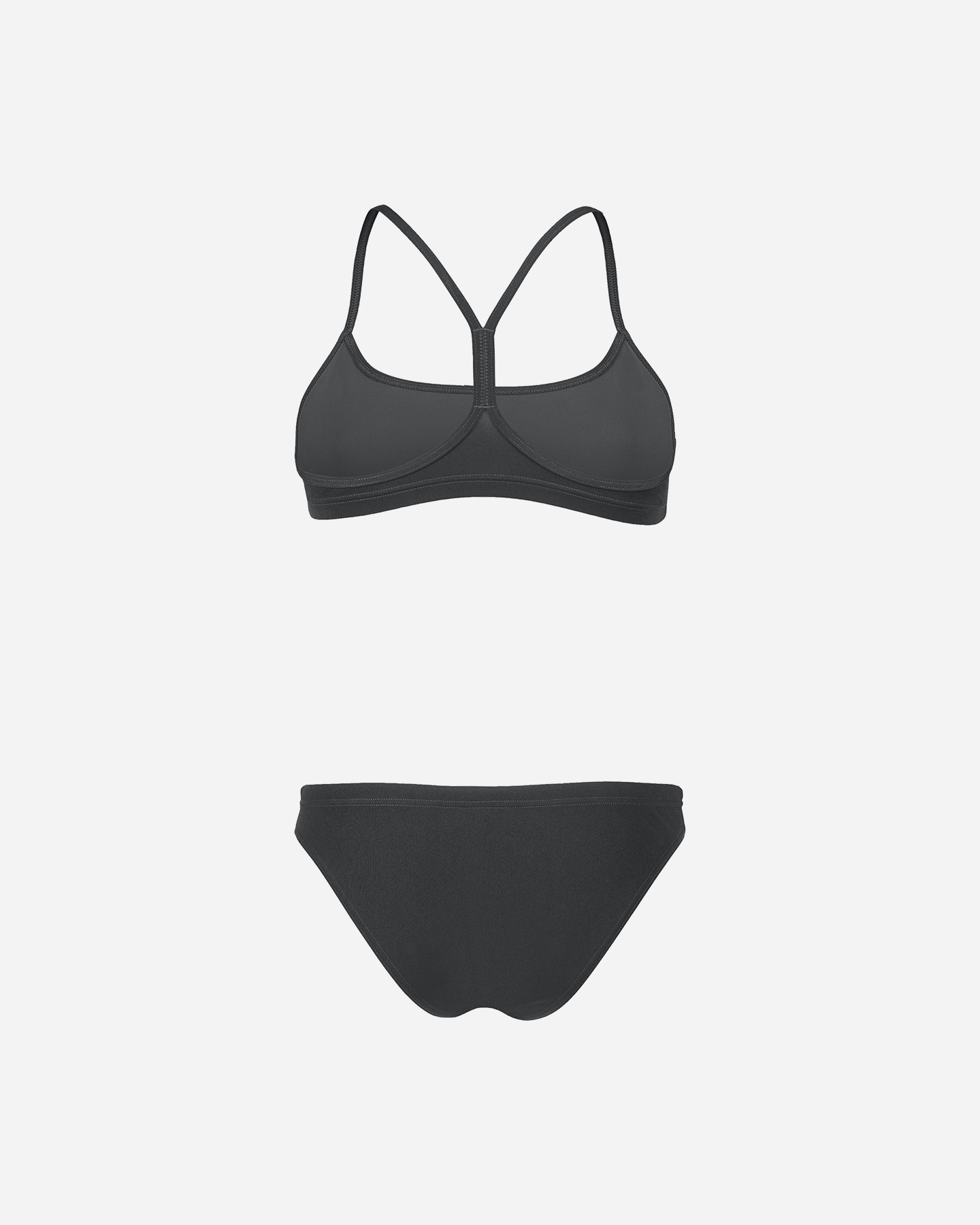 Costume piscina ARENA BANDEAU SOLID W - Verde - 1 | Cisalfa Sport