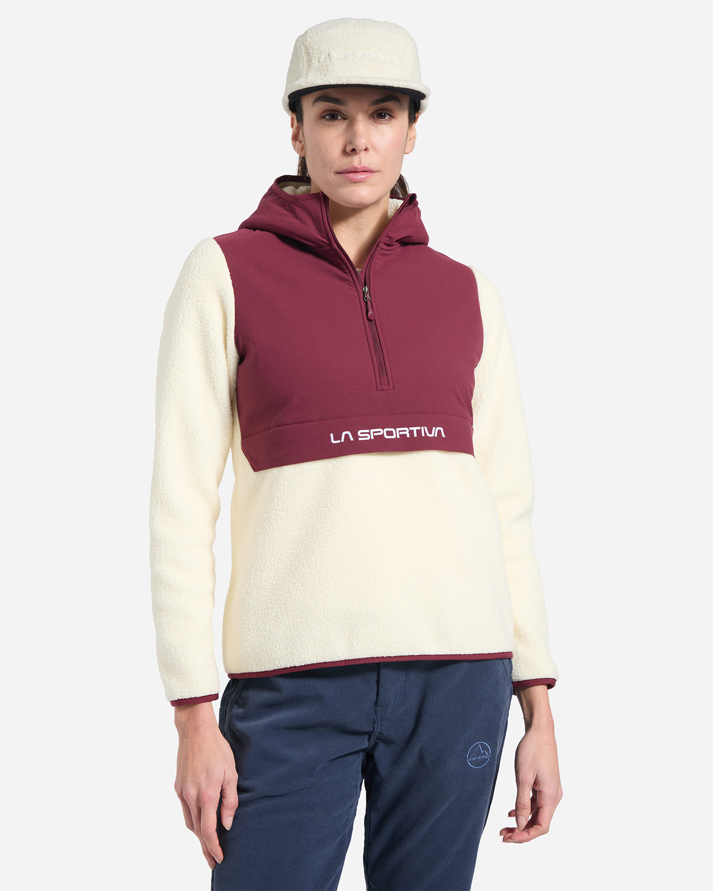 Pile LA SPORTIVA GUIDANCE SHERPA W - Bianco - 0 | Cisalfa Sport