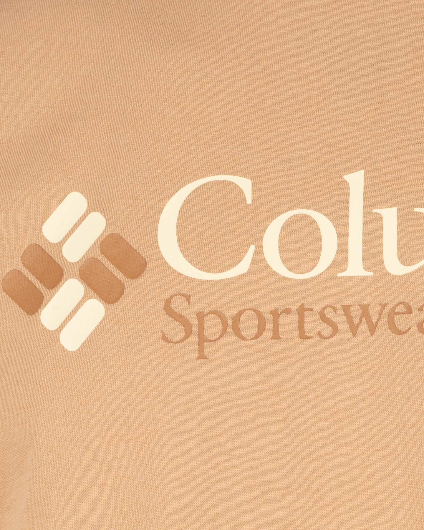 T-shirt COLUMBIA CSC BASIC LOGO M - Beige - 2 | Cisalfa Sport