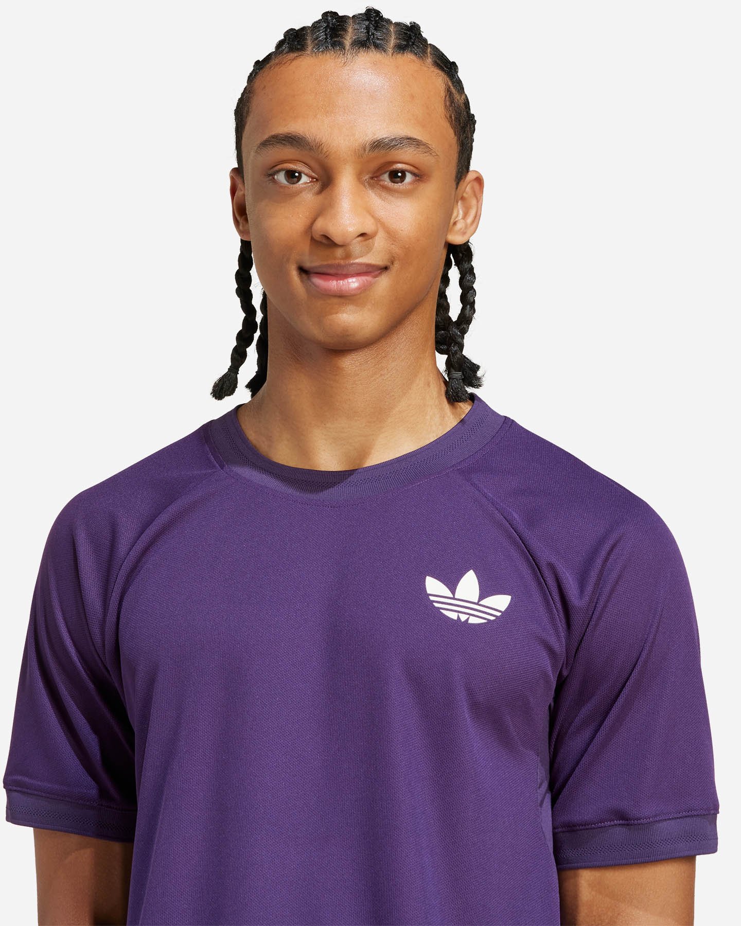 T-shirt tennis ADIDAS FLFT PRO AURORA M - Viola - 4 | Cisalfa Sport