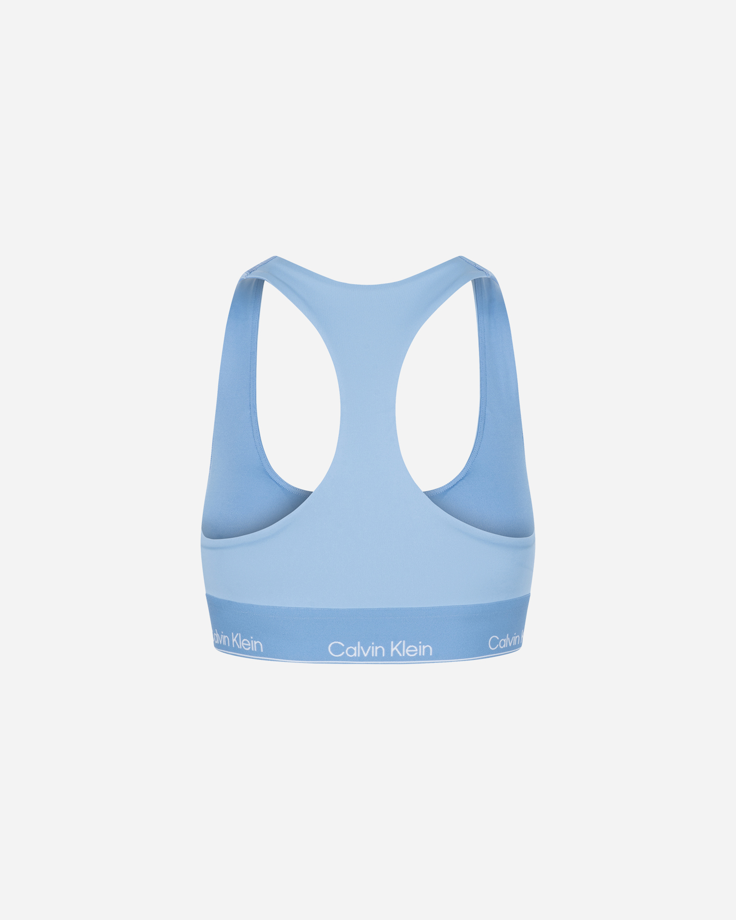 Reggiseno sportivo CALVIN KLEIN SPORT ELASTIC LOGO W - Azzurro - 1 | Cisalfa Sport