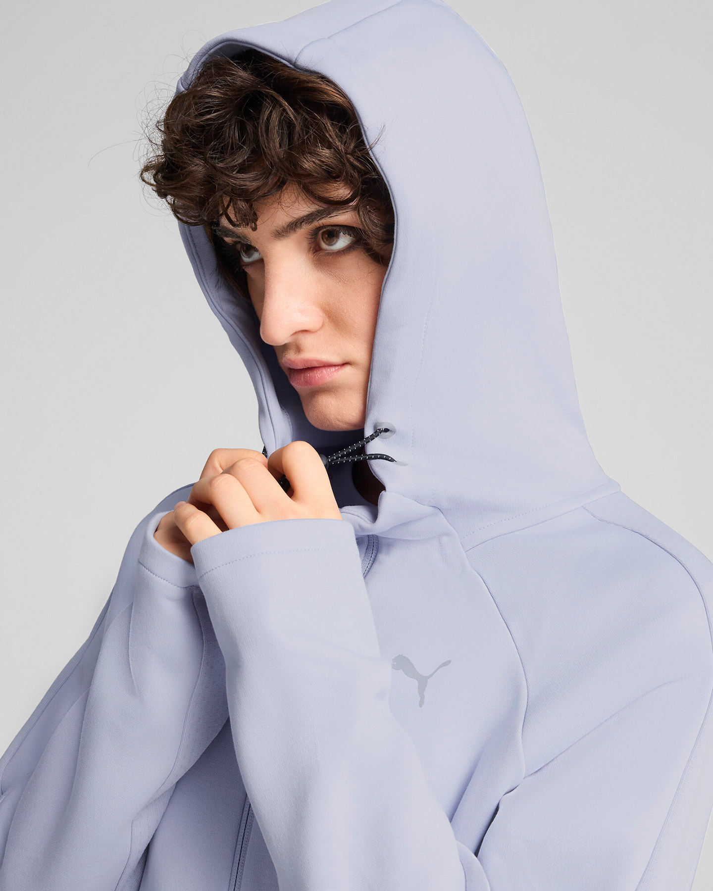 Felpa PUMA EVOSTRIPE W - Lilla - 3 | Cisalfa Sport