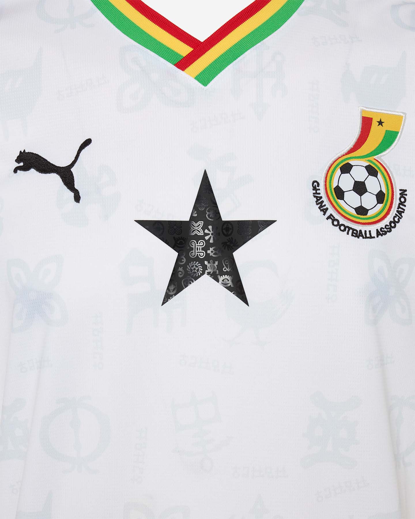 Maglia calcio ufficiale PUMA GHANA HOME REPLICA M - Color mix - 2 | Cisalfa Sport
