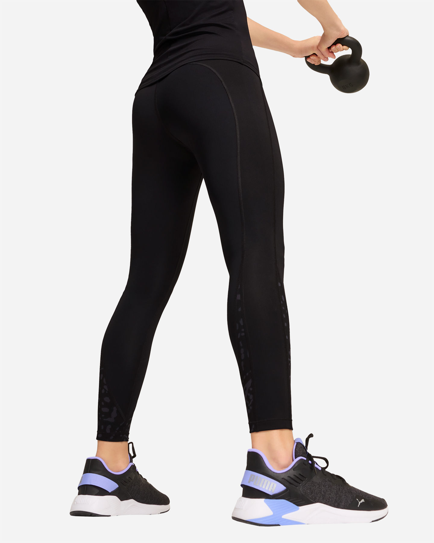 Leggings PUMA HYPERNATURAL W - Nero - 4 | Cisalfa Sport