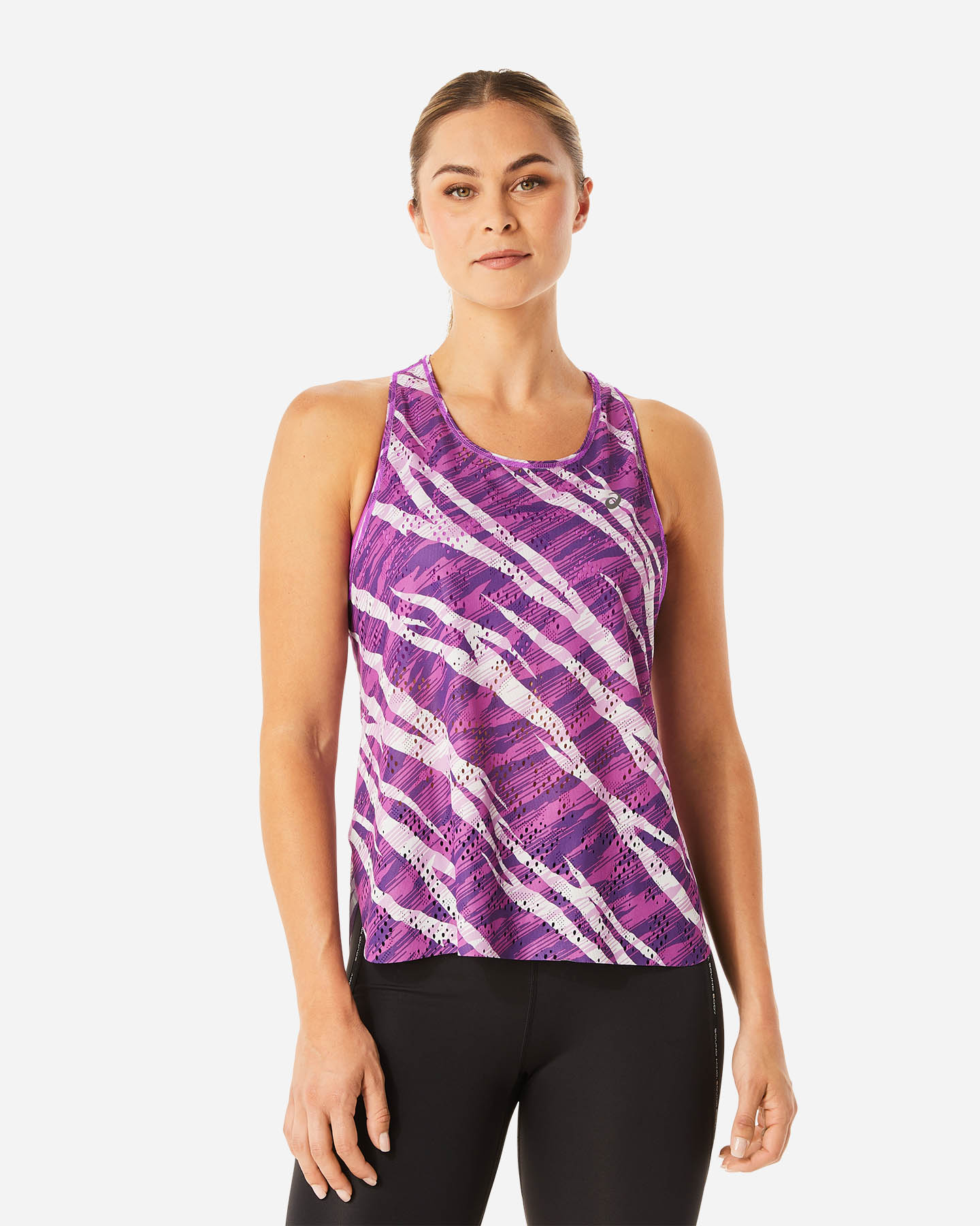 Canotta running ASICS VENTILATE ACTIBREEZE AOP W - Viola - 0 | Cisalfa Sport