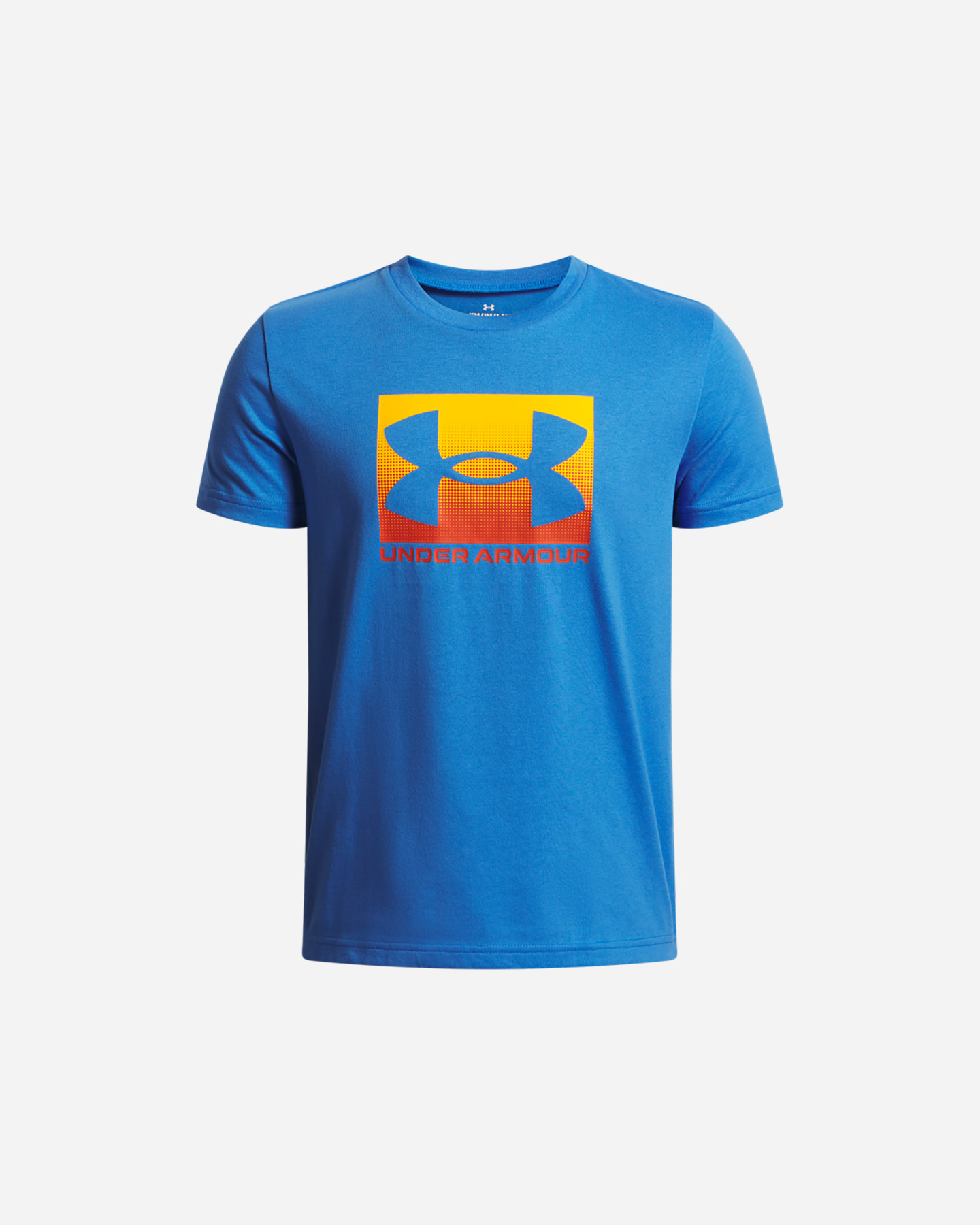 T-shirt UNDER ARMOUR BOXED JR - Blu - 0 | Cisalfa Sport