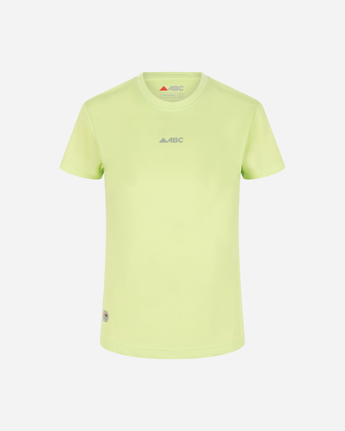 T-shirt running ABC ESSENTIAL W - Verde - 0 | Cisalfa Sport