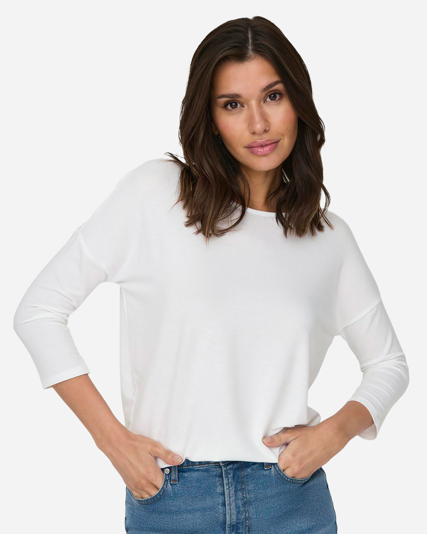 T-shirt ONLY GLAMOUR W - Bianco - 5 | Cisalfa Sport