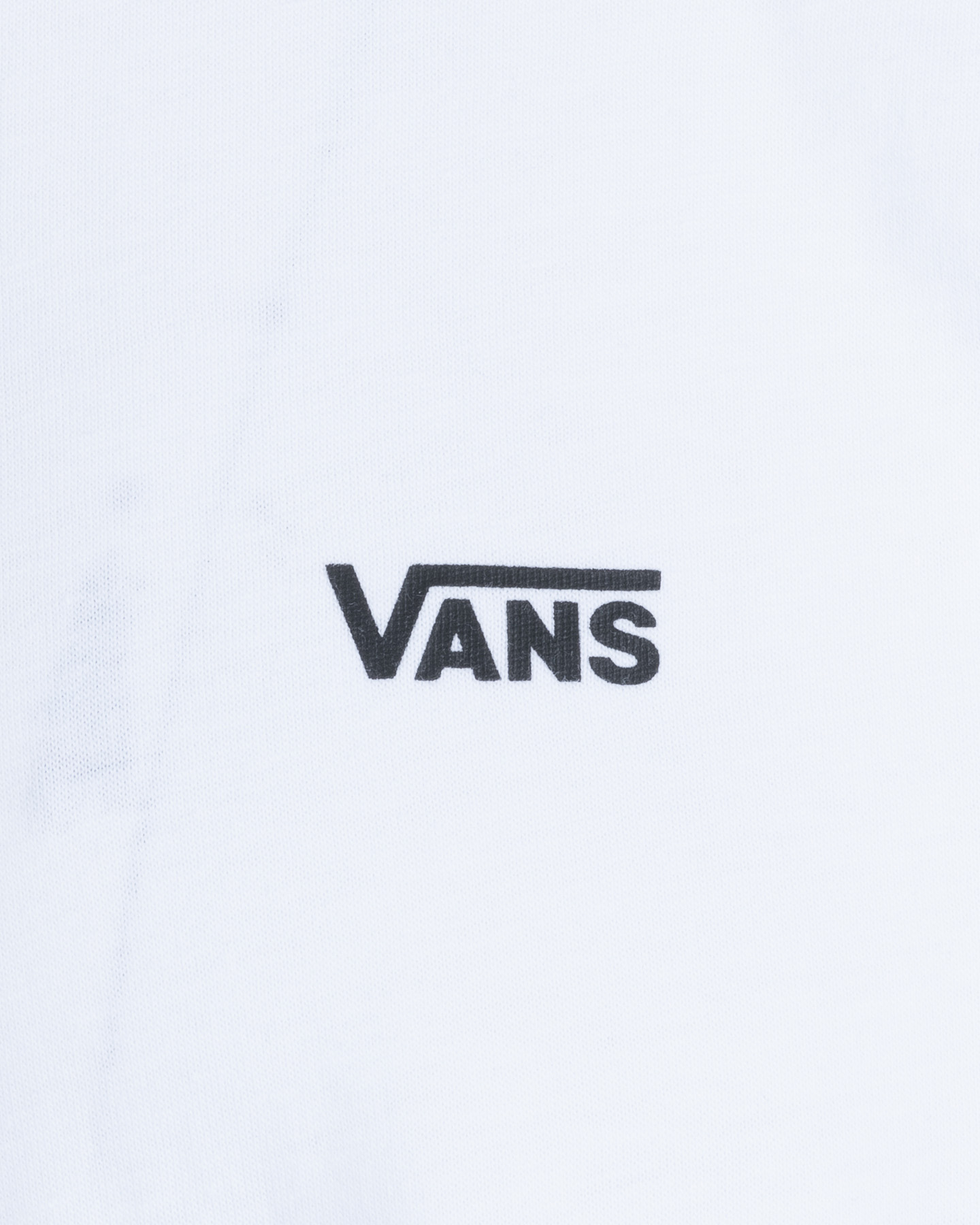T-shirt VANS LEFT CHEST LOGO M - Bianco - 2 | Cisalfa Sport