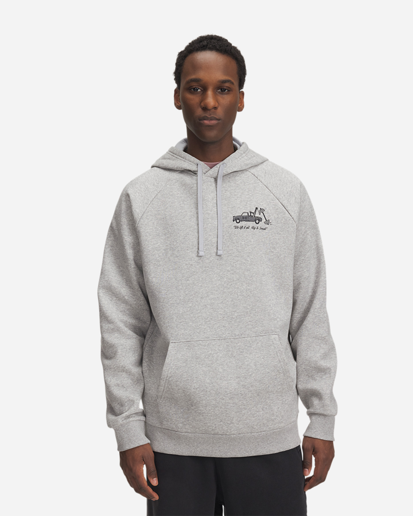 Felpa UNDER ARMOUR TRUCK LOGO M - Grigio - 0 | Cisalfa Sport