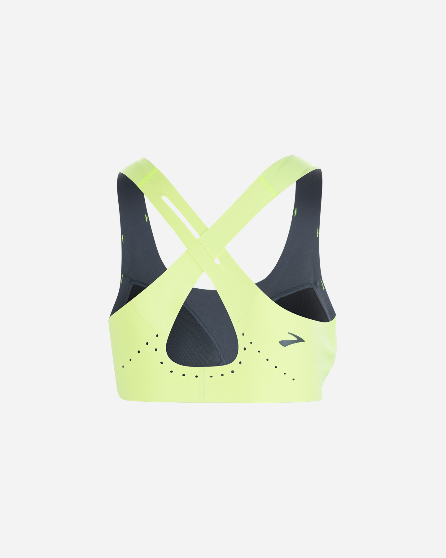 Reggiseno BROOKS RUN VISIBLE W - Giallo - 1 | Cisalfa Sport