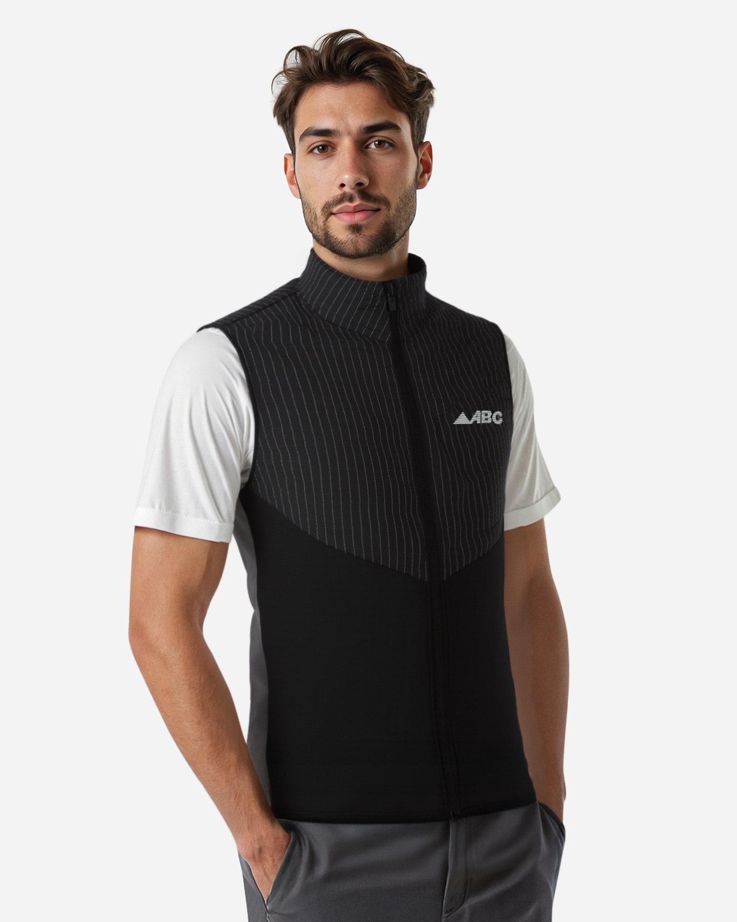 Giacca running ABC REFLEX M - Nero - 2 | Cisalfa Sport