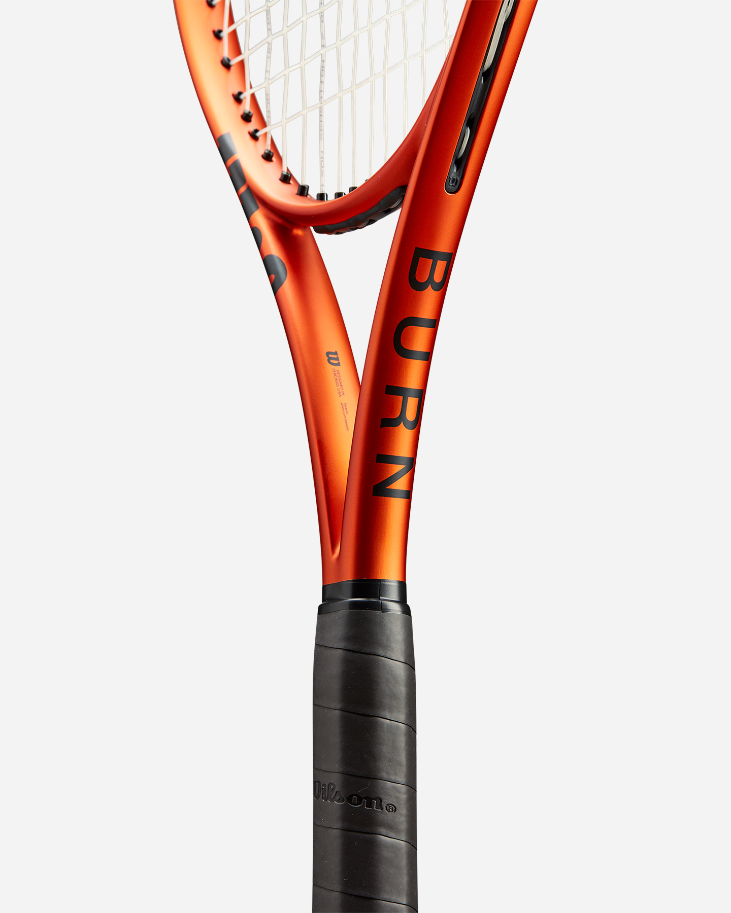 Racchetta tennis WILSON BURN 100 V5.0 RKT  - Arancione - 4 | Cisalfa Sport