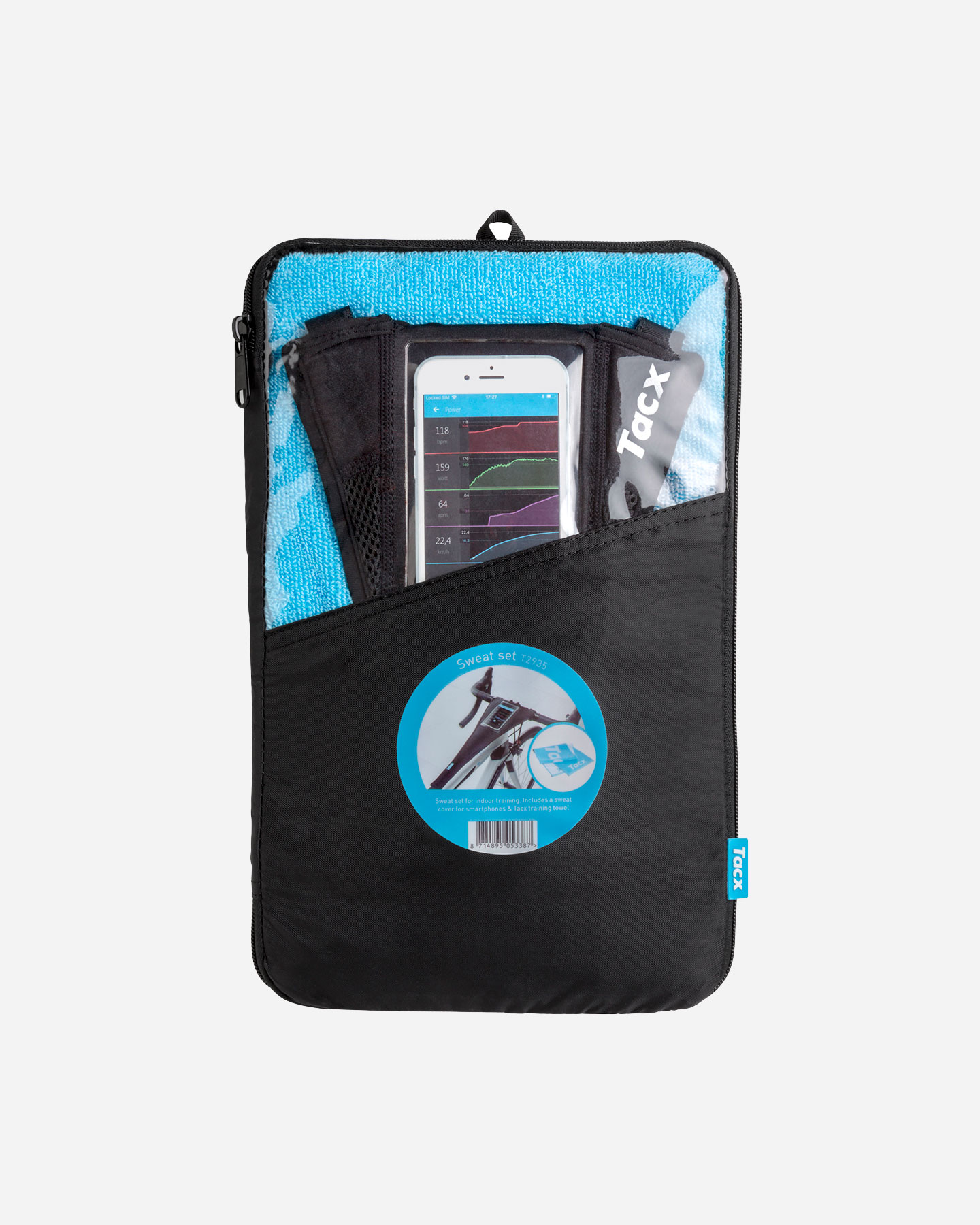 Orologio multifunzione TACX TEX + VELCRO SMARTPHONE - Color mix - 2 | Cisalfa Sport