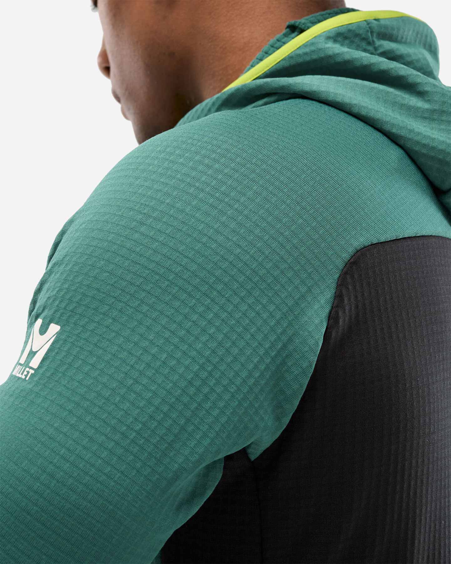 Pile MILLET FUSION GRID M - Verde - 4 | Cisalfa Sport