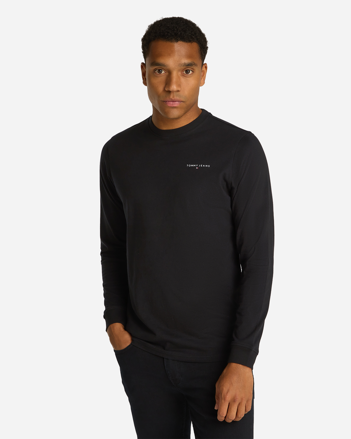 T-shirt TOMMY HILFIGER LINEAR LOGO M - Nero - 2 | Cisalfa Sport