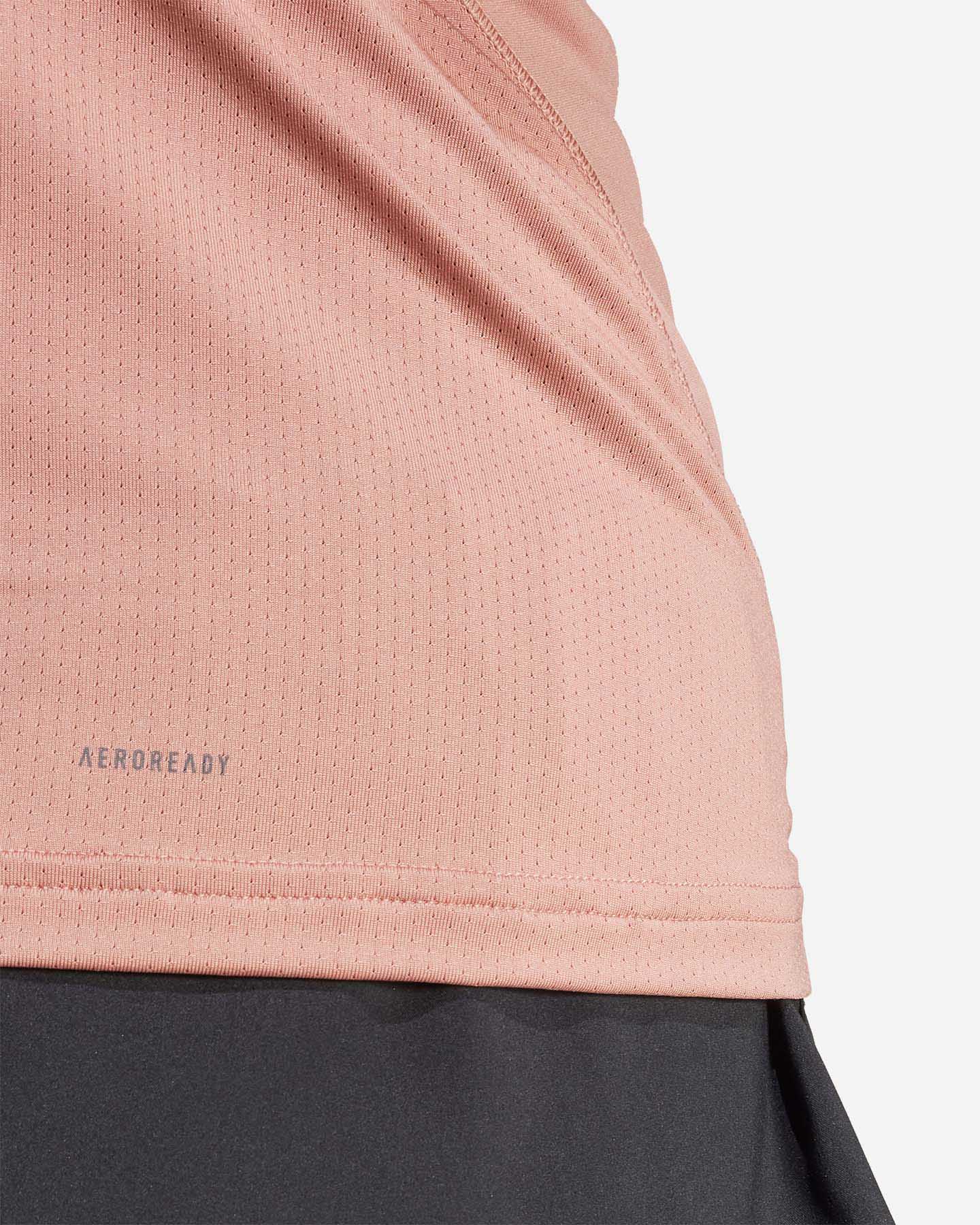 T-shirt training ADIDAS D4T W - Marrone - 4 | Cisalfa Sport