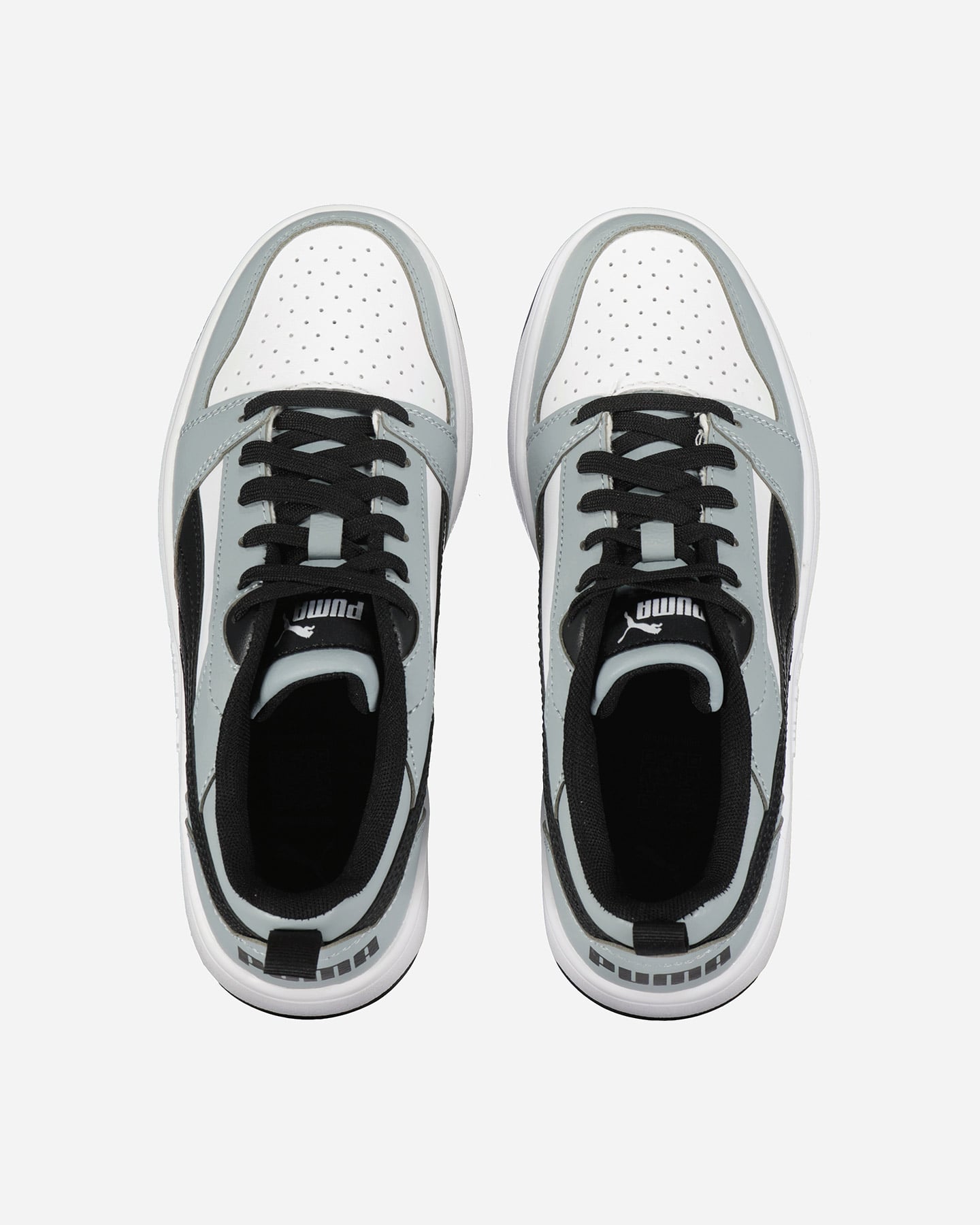 Scarpe sneakers PUMA REBOUND V6 LOW GS JR - Grigio - 4 | Cisalfa Sport