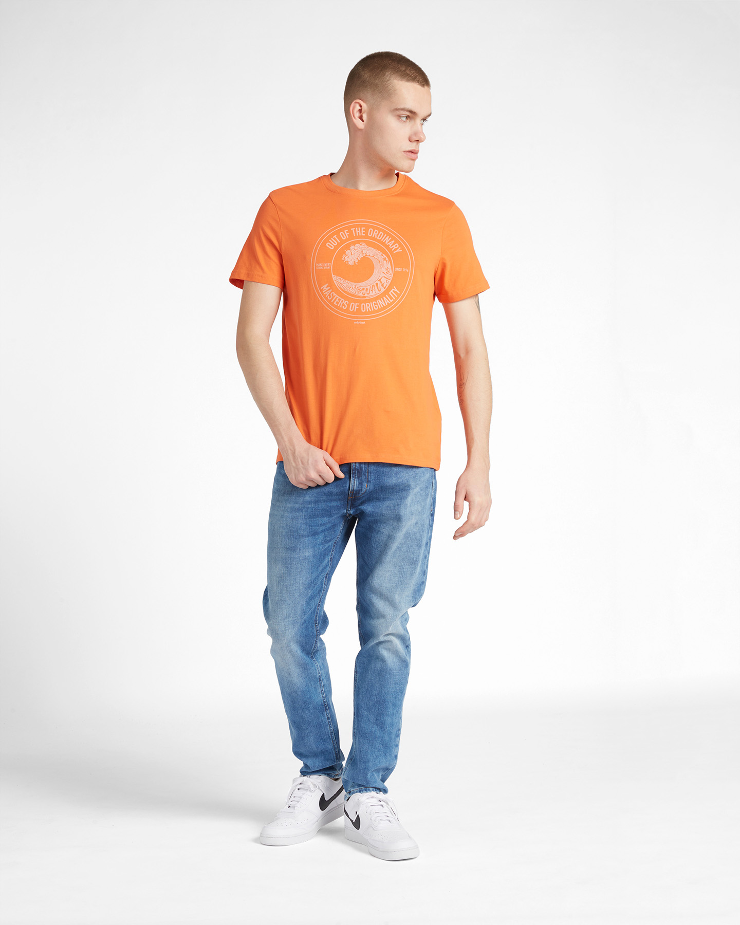 T-shirt MISTRAL LOGO M - Arancione - 1 | Cisalfa Sport
