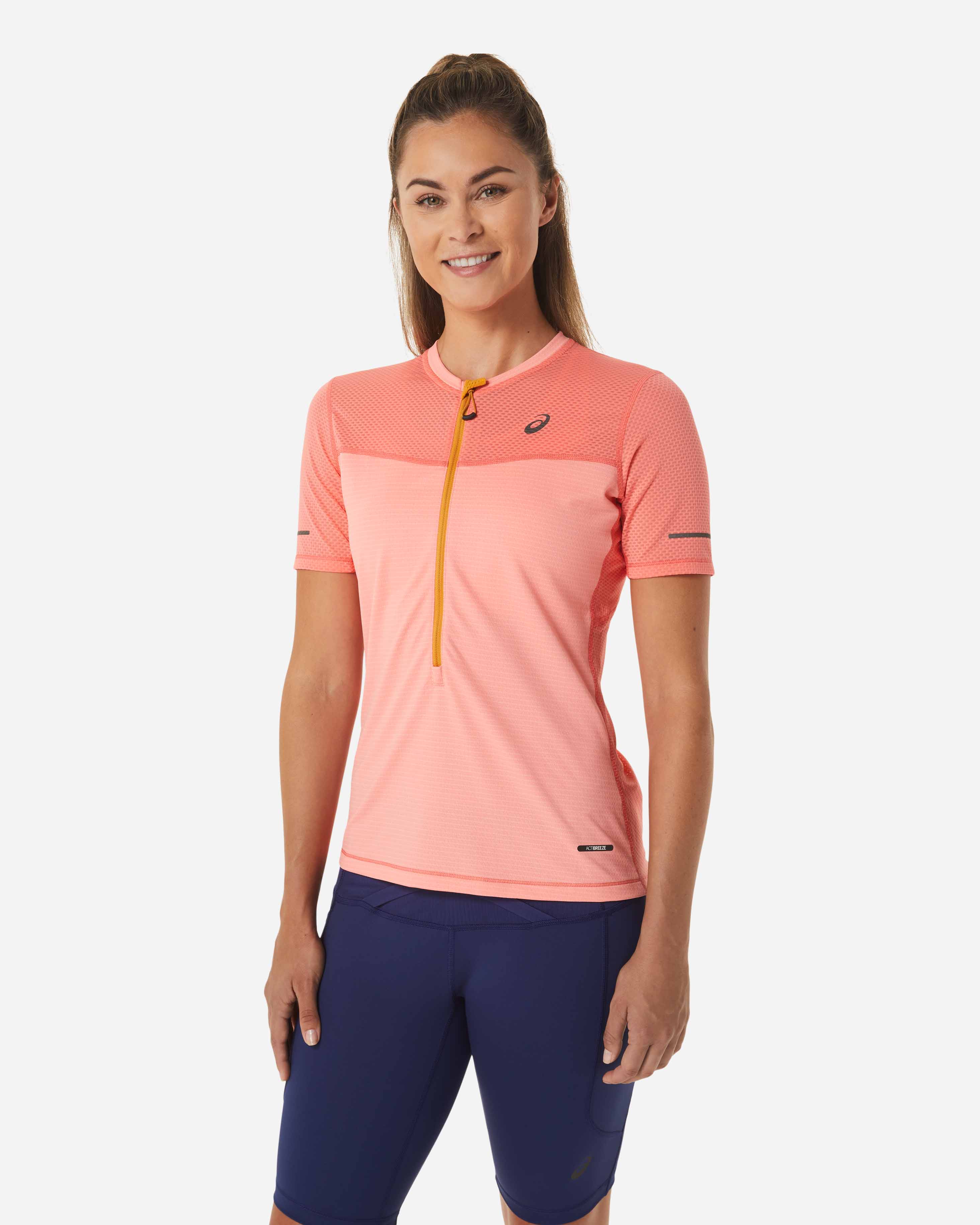 T-shirt running ASICS FUJITRAIL W - Rosa - 0 | Cisalfa Sport