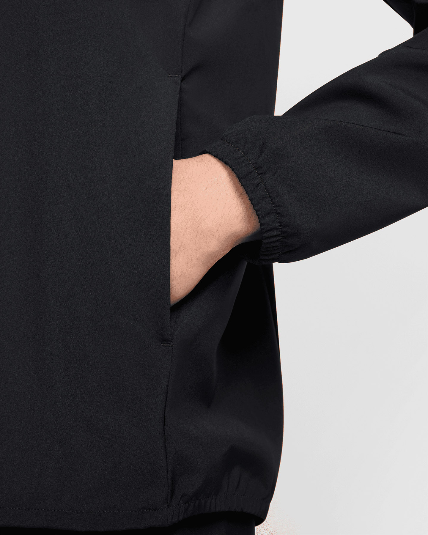 Felpa training NIKE DRI FIT SWOOSH M - Nero - 5 | Cisalfa Sport