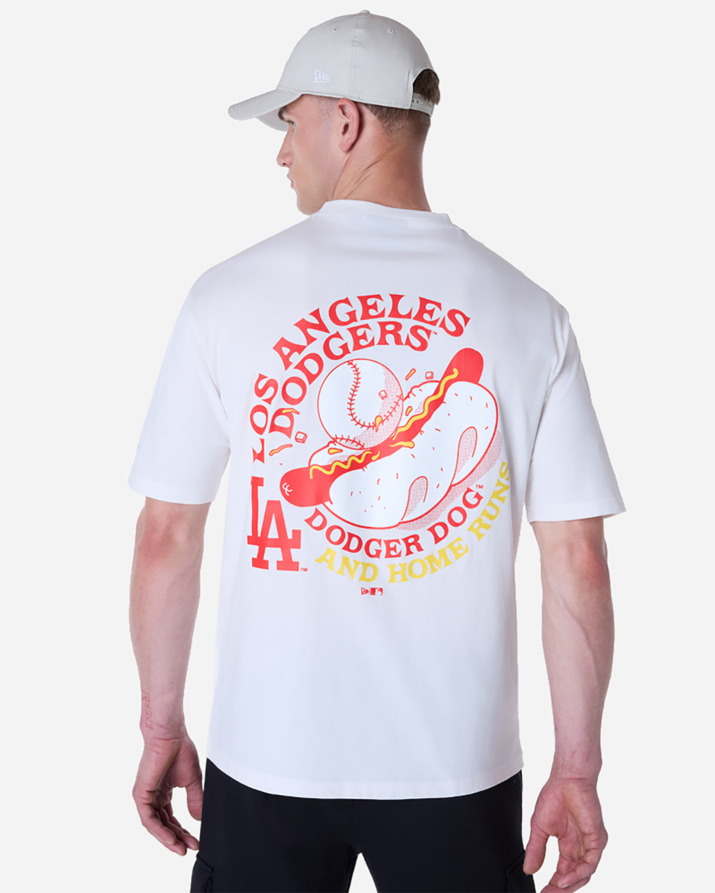 T-shirt NEW ERA MLB LEAGUE LOS ANGELES DODGERS M - Bianco - 1 | Cisalfa Sport