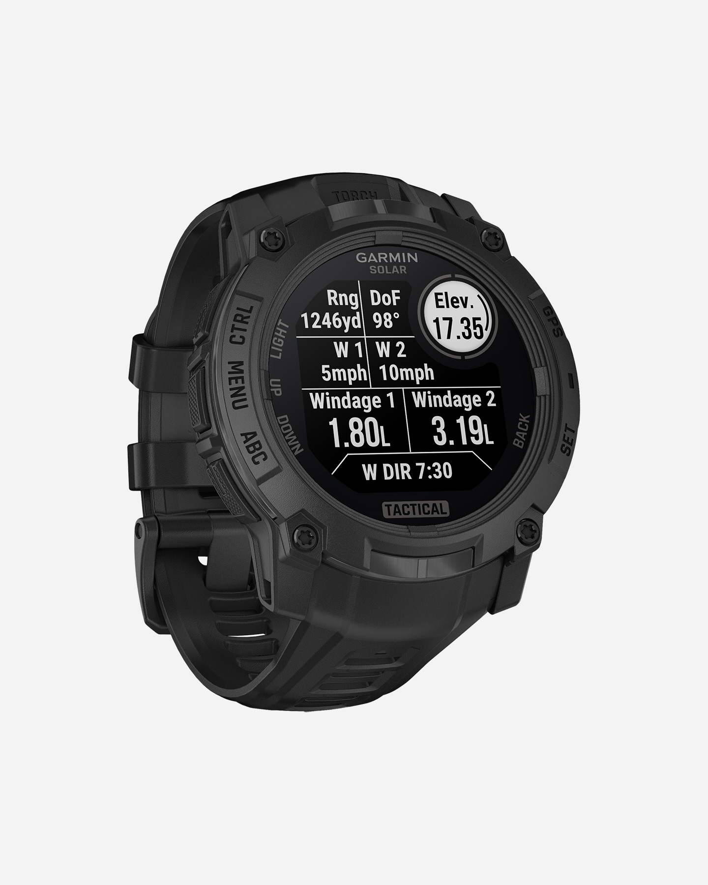 Orologio multifunzione GARMIN INSTINCT 3 TACTICAL SOLAR 50 MM  - Nero - 2 | Cisalfa Sport