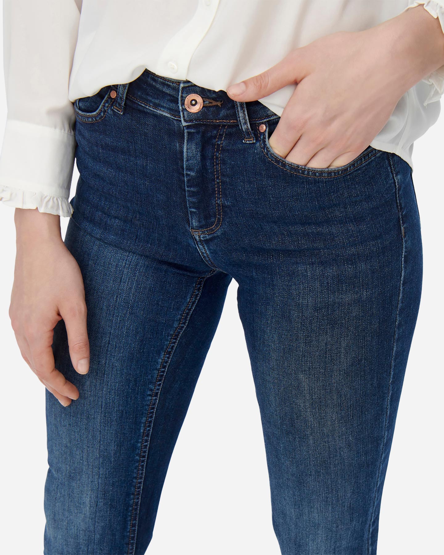 Jeans ONLY BLUSH MID FLARED 32" W - Denim - 5 | Cisalfa Sport