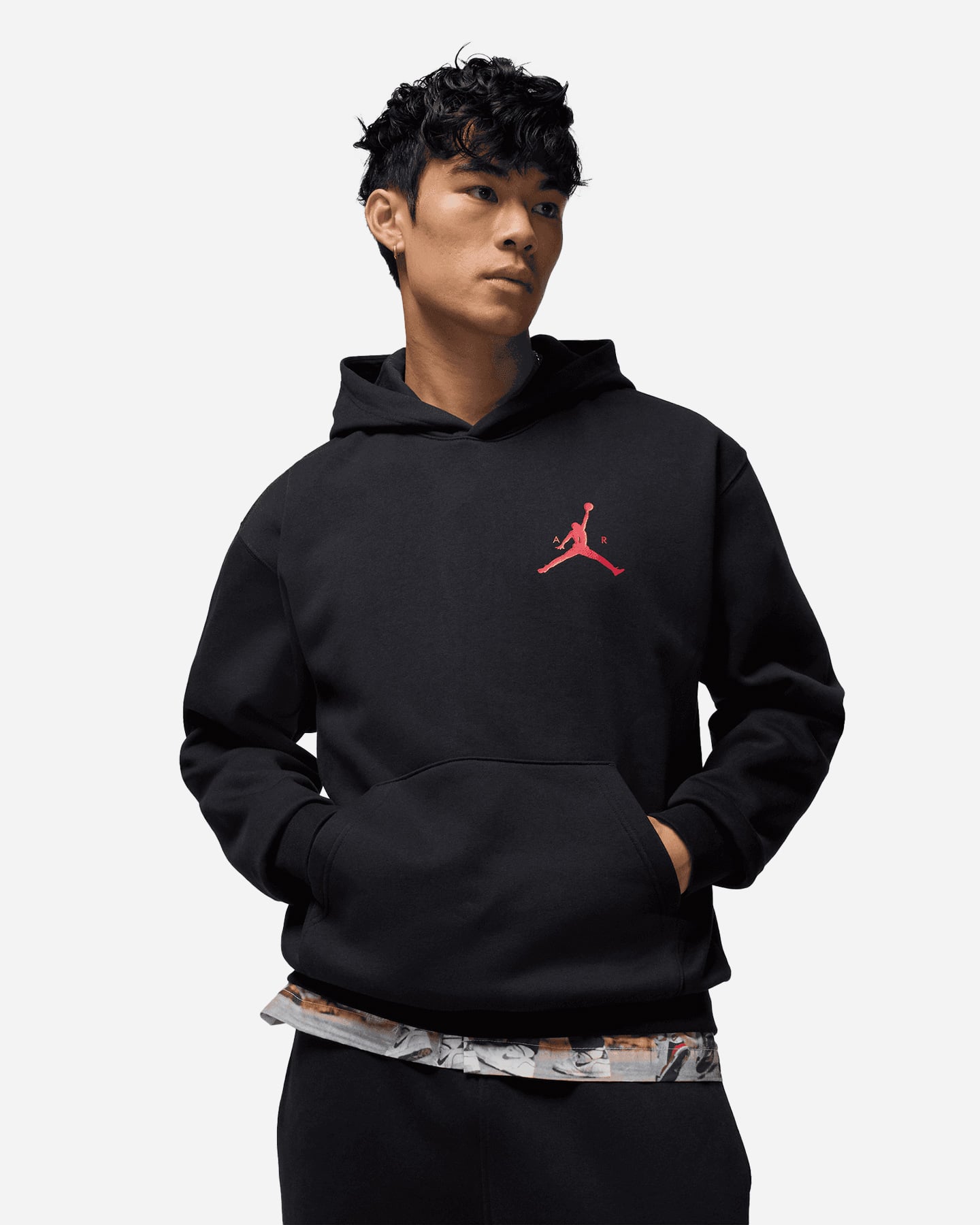 Felpa NIKE JORDAN BIG LOGO M - Nero - 0 | Cisalfa Sport