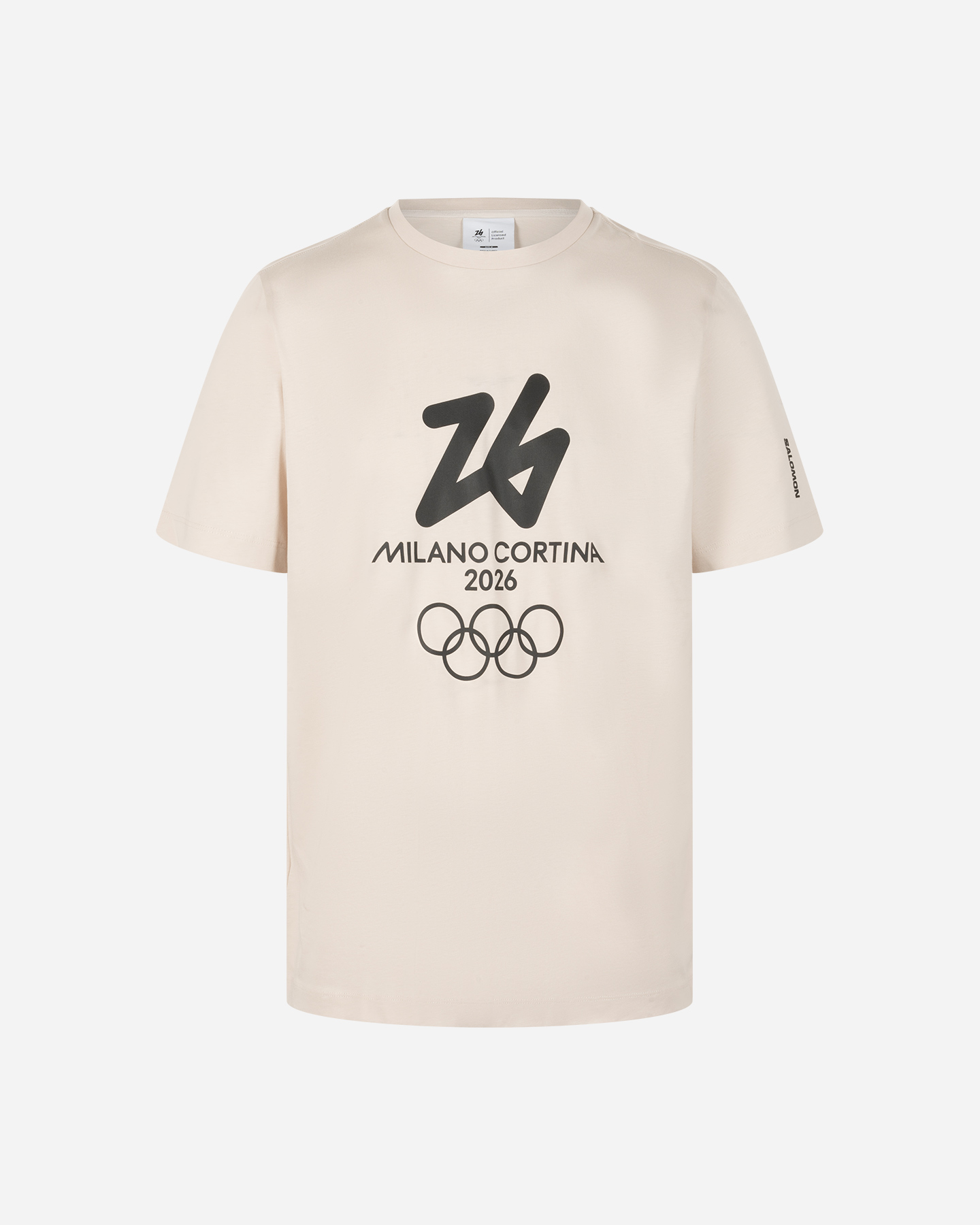 T-shirt SALOMON LOGO RAINY M - Nero - 0 | Cisalfa Sport