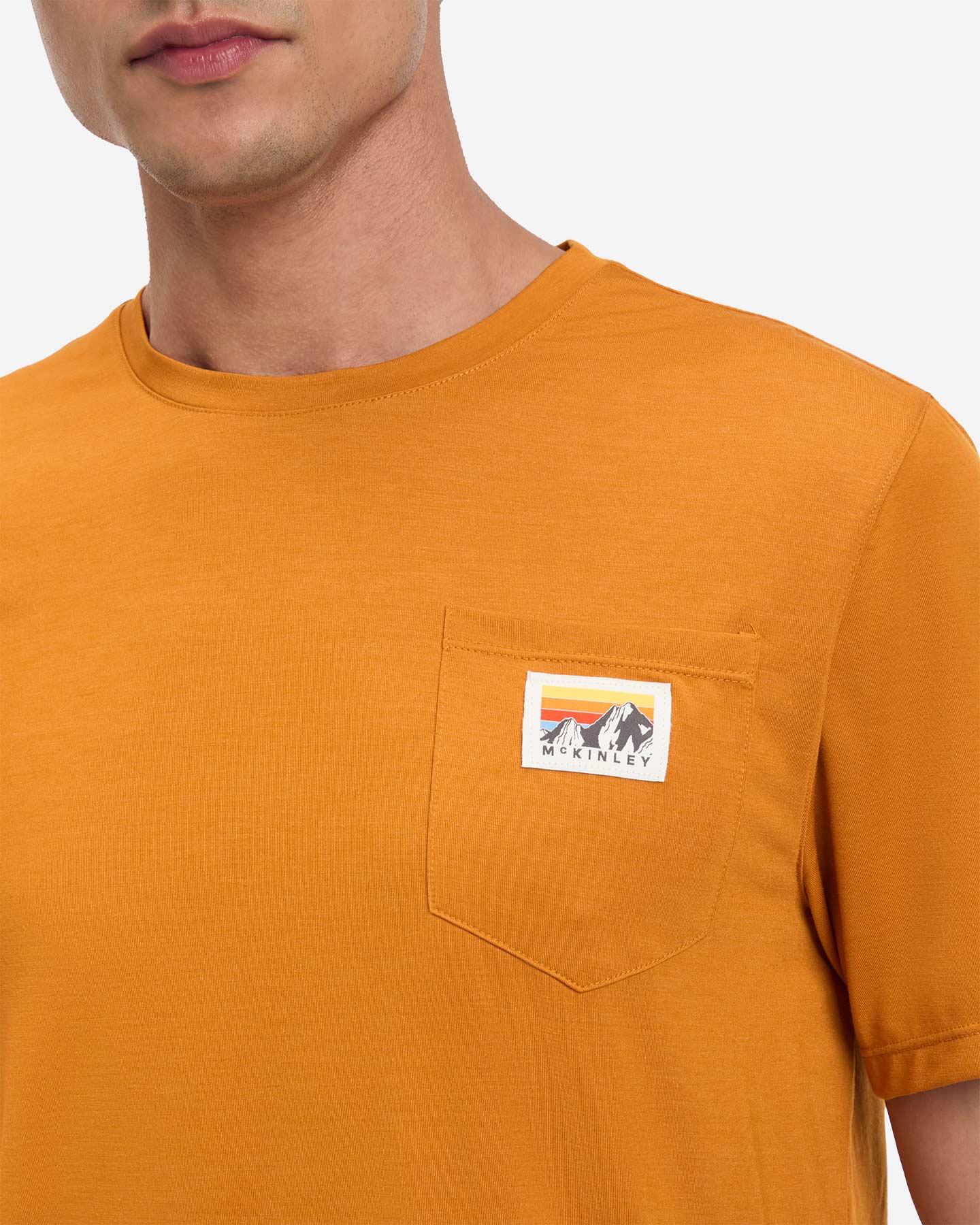 T-shirt MCKINLEY EELIS M - Marrone - 3 | Cisalfa Sport