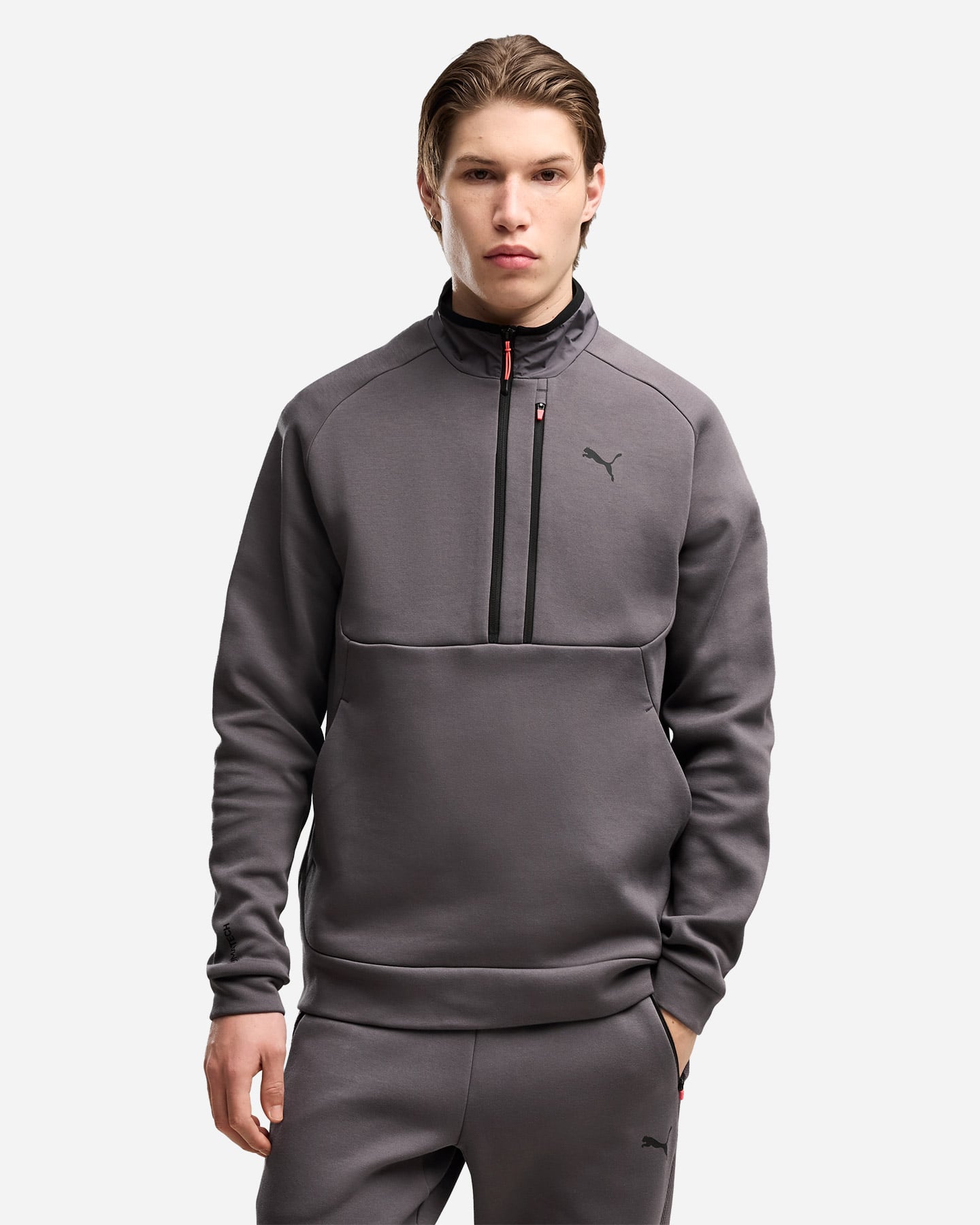 Felpa PUMA TECH M - Grigio - 2 | Cisalfa Sport