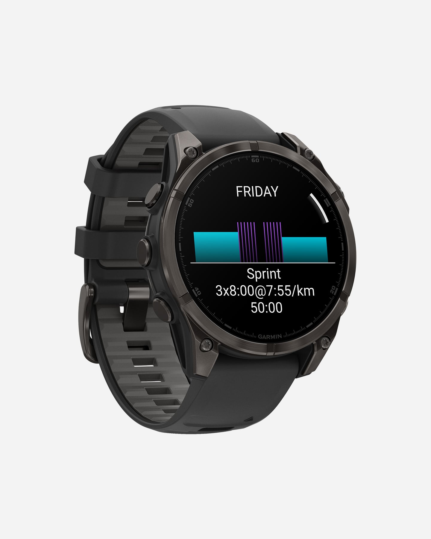Orologio multifunzione GARMIN FENIX 8 AMOLED 47MM SAPPHIRE  - Nero - 3 | Cisalfa Sport