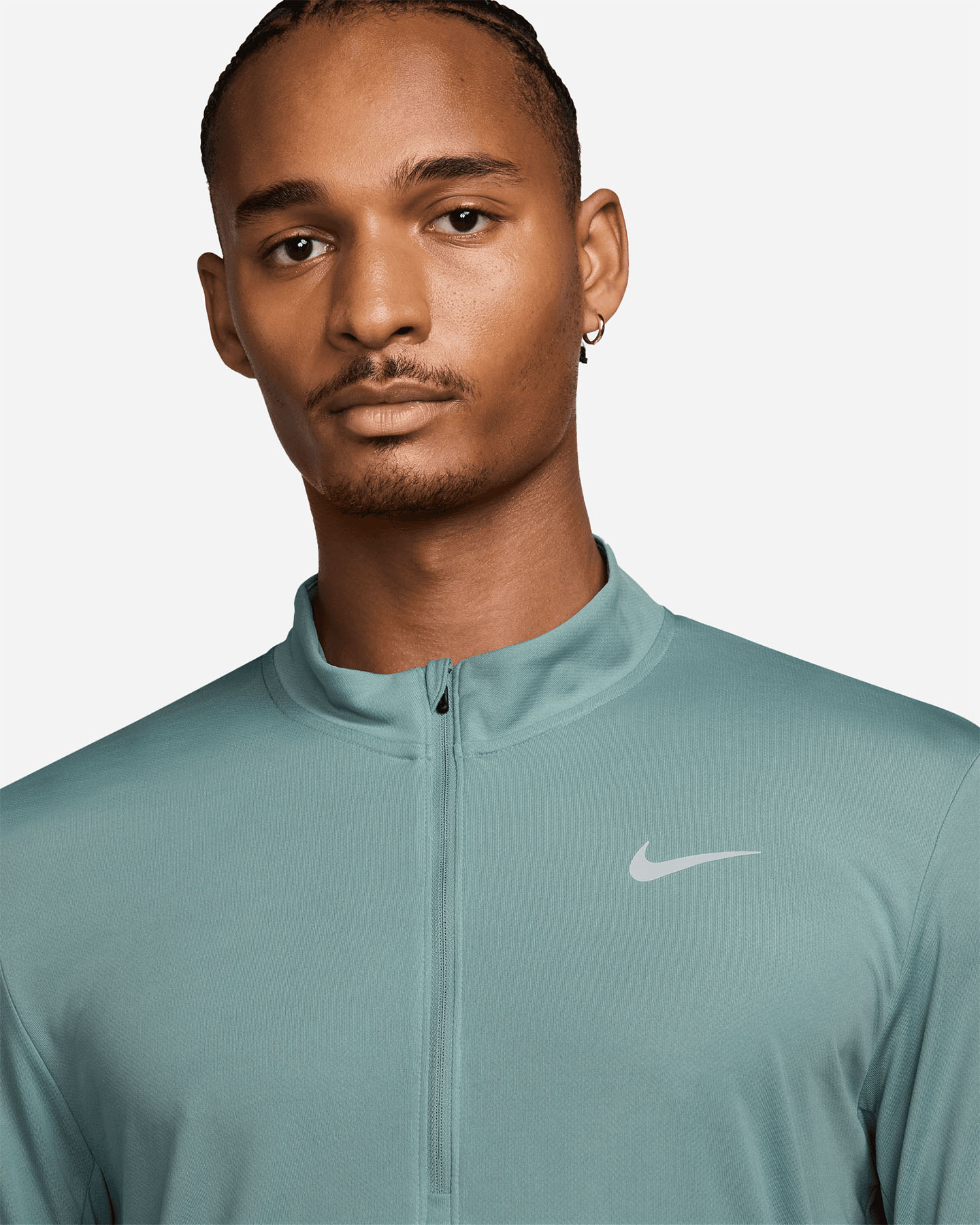 Maglia running NIKE PACER LS M - Grigio - 2 | Cisalfa Sport
