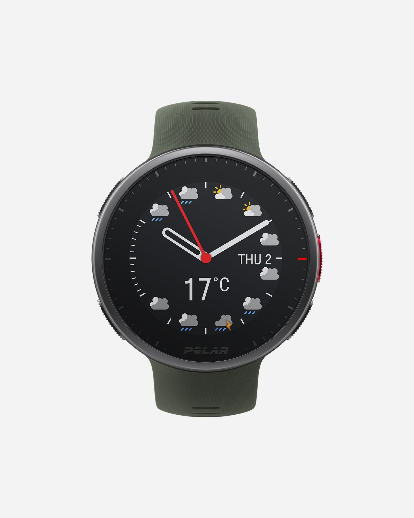 Orologio multifunzione POLAR VANTAGE V2 M/L - Verde - 3 | Cisalfa Sport