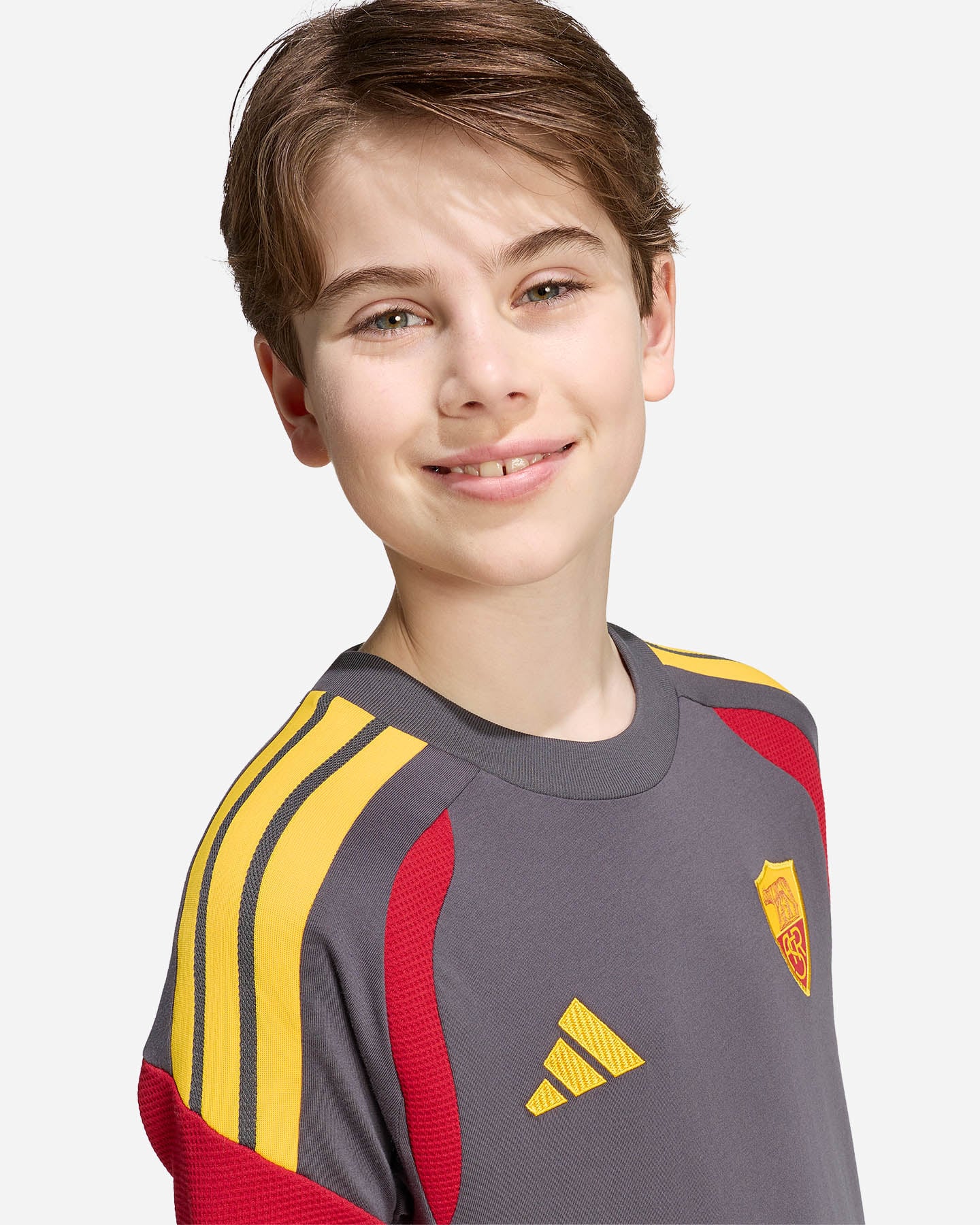 Abbigliamento calcio ufficiale ADIDAS AS ROMA TIRO26 26-27 JR - Color mix - 5 | Cisalfa Sport