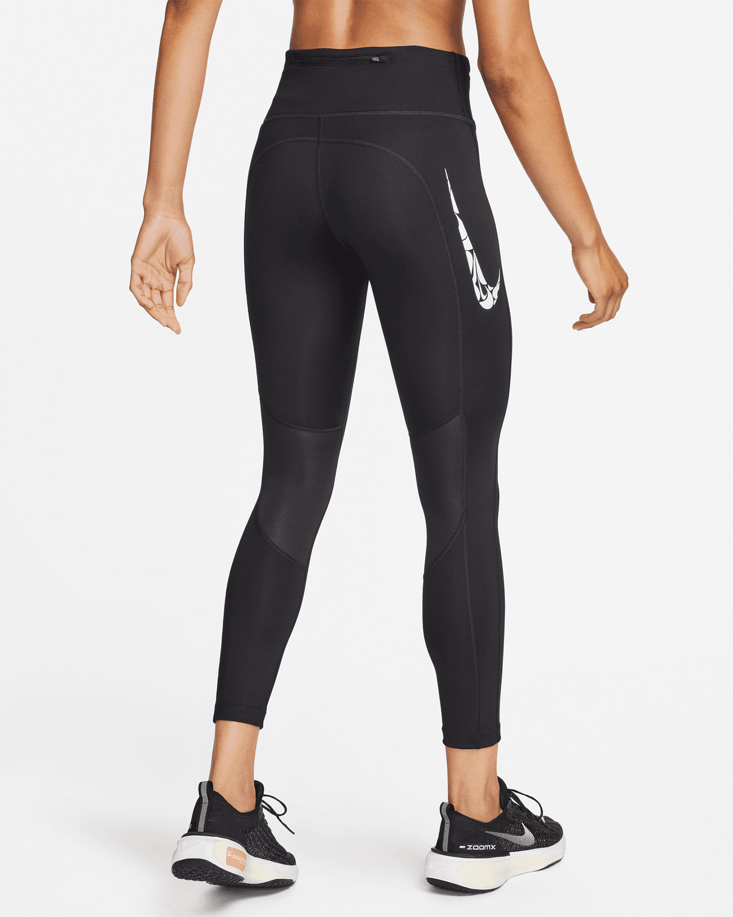 Fuseaux running NIKE FAST SWOOSH 7/8 W - Nero - 1 | Cisalfa Sport