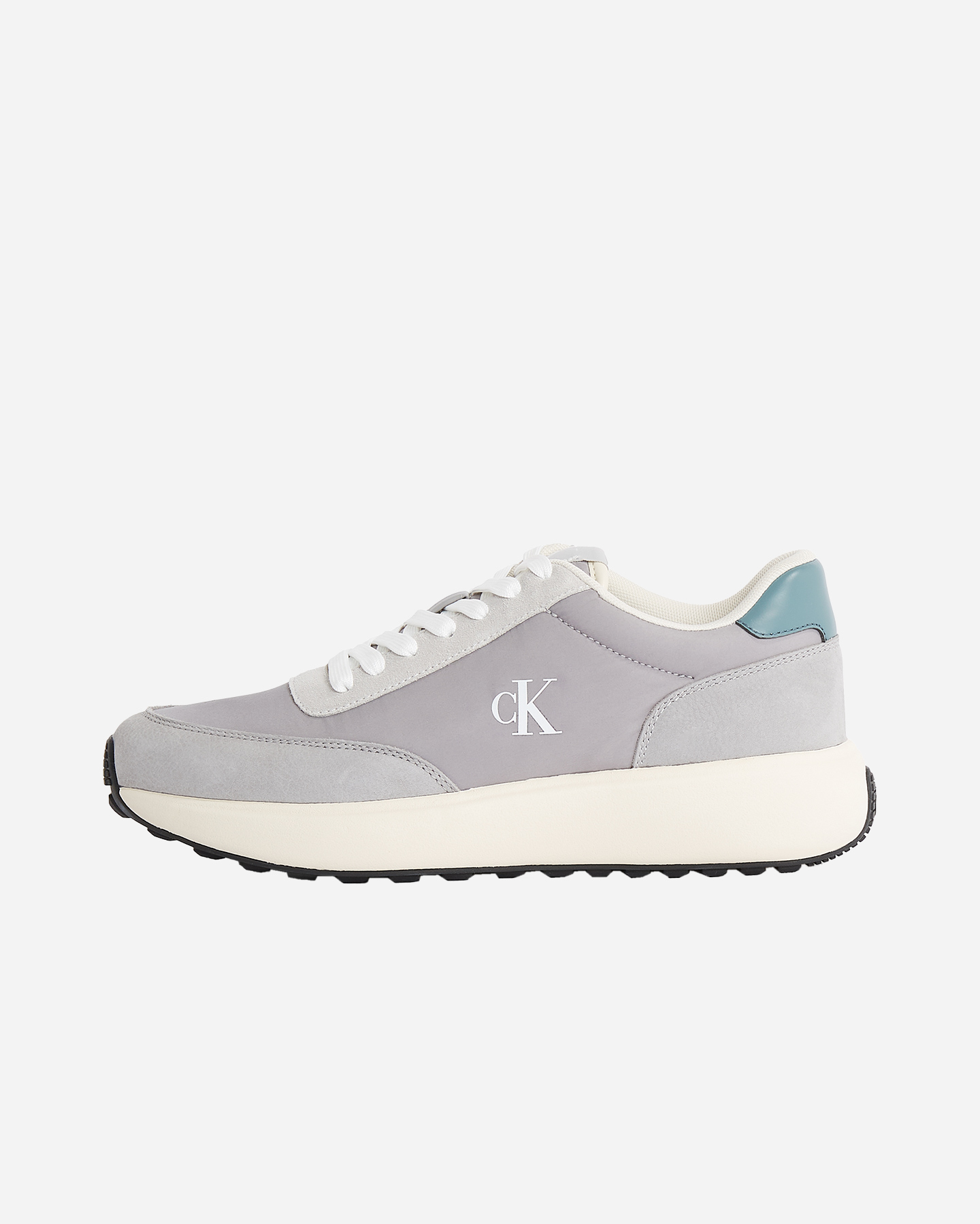 Scarpe sneakers CALVIN KLEIN JEANS ATHLEISURE RUNNER LACEUP M - Beige - 4 | Cisalfa Sport