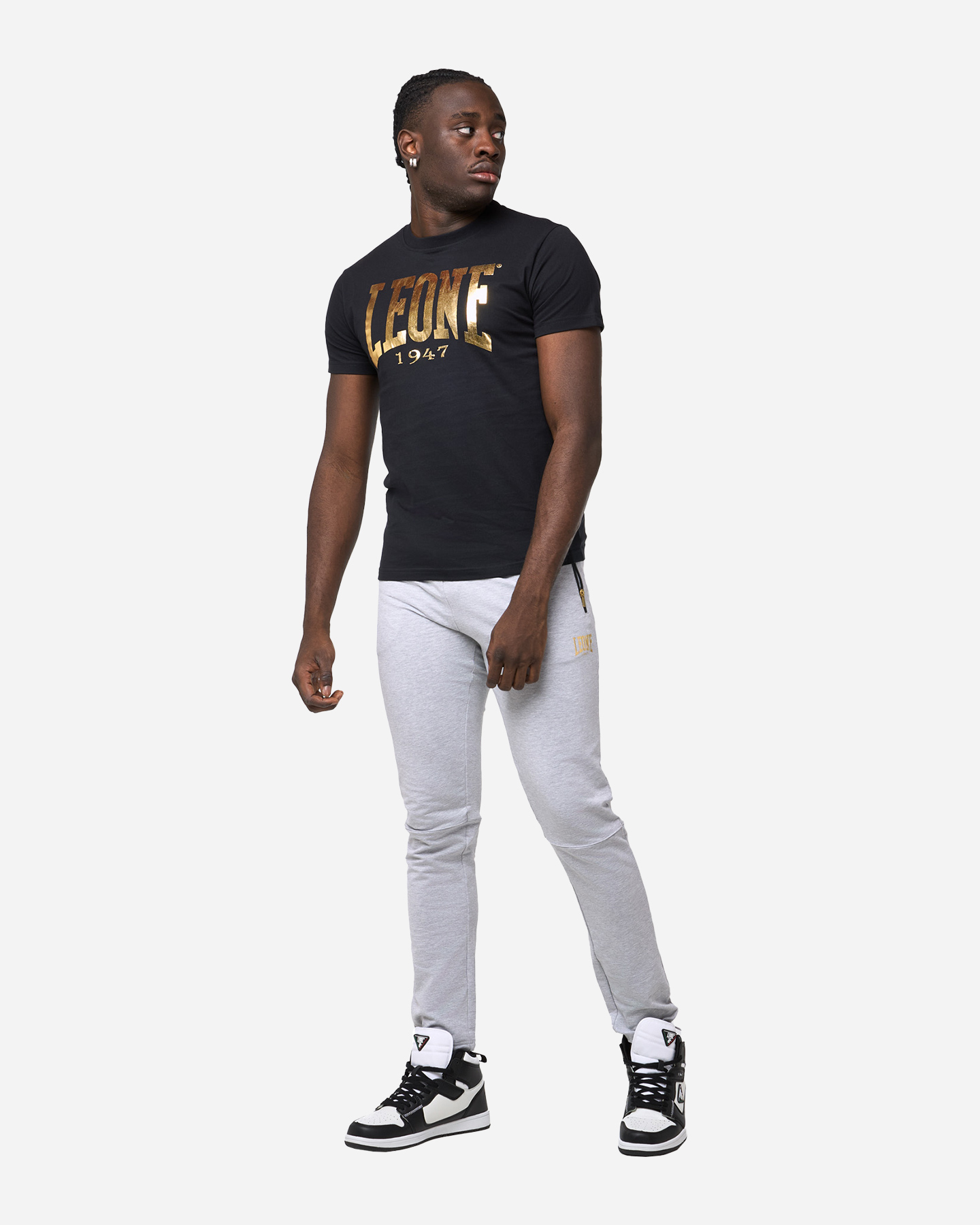 T-shirt LEONE BIG LOGO M - Nero - 3 | Cisalfa Sport