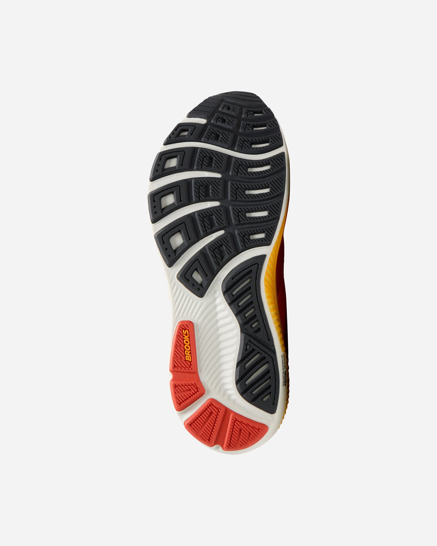 Scarpe running BROOKS GHOST 18 M - Arancione - 2 | Cisalfa Sport
