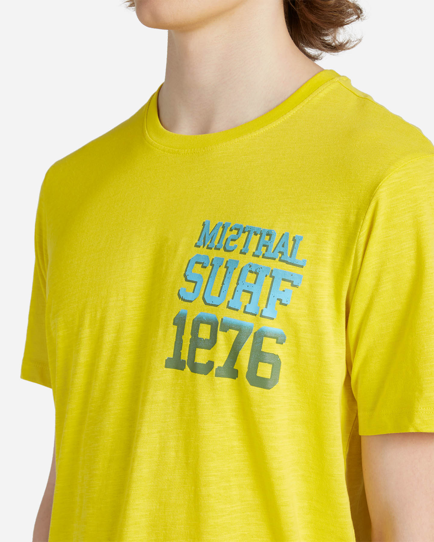 T-shirt MISTRAL SURF 1976 M - Giallo - 4 | Cisalfa Sport