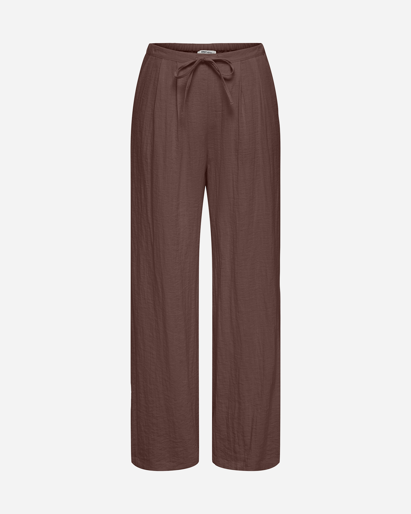 Pantalone ONLY ITA LINEN WIDE L32 W - Marrone - 0 | Cisalfa Sport