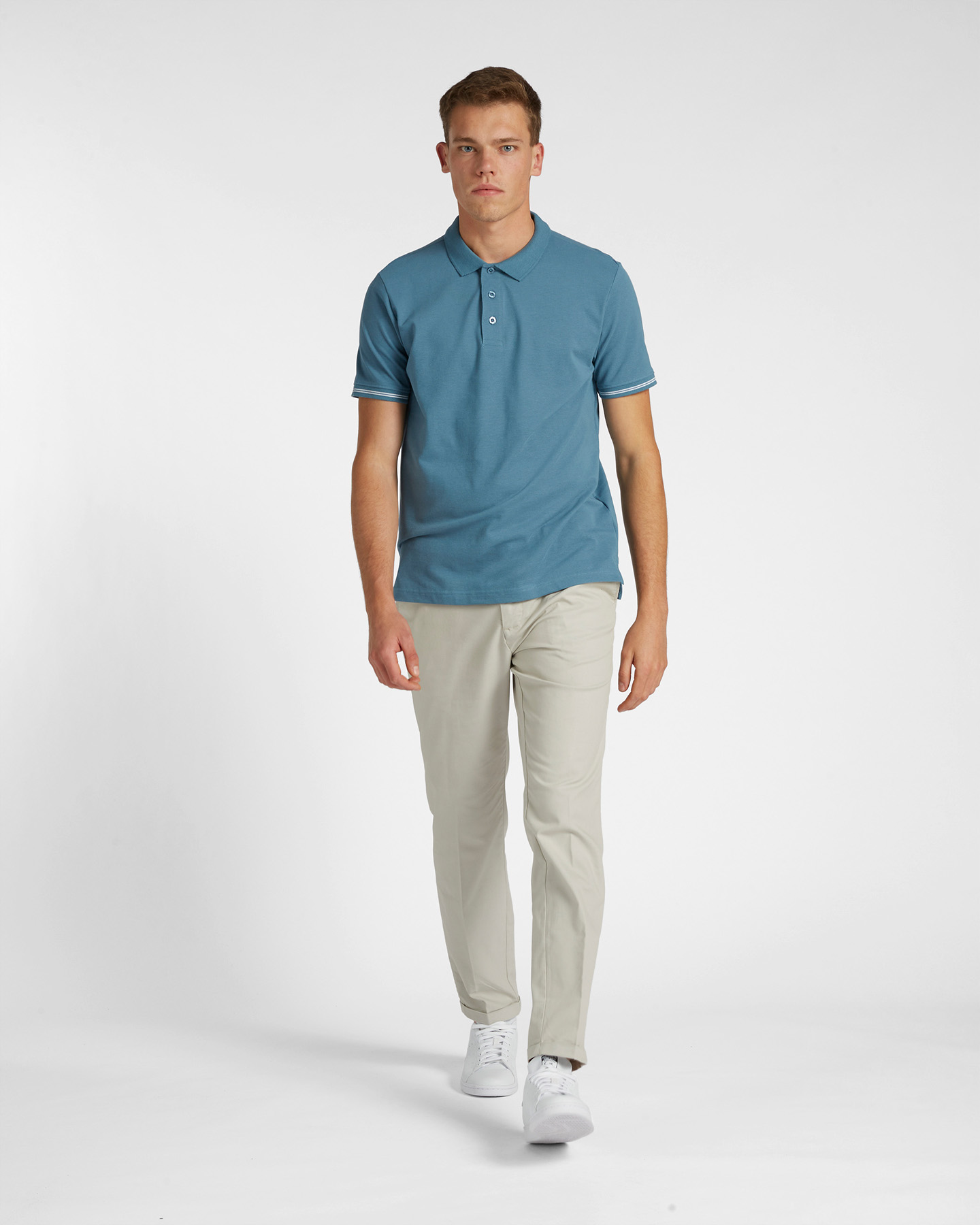 Polo DACK'S BASIC COLLECTION M - Blu - 3 | Cisalfa Sport