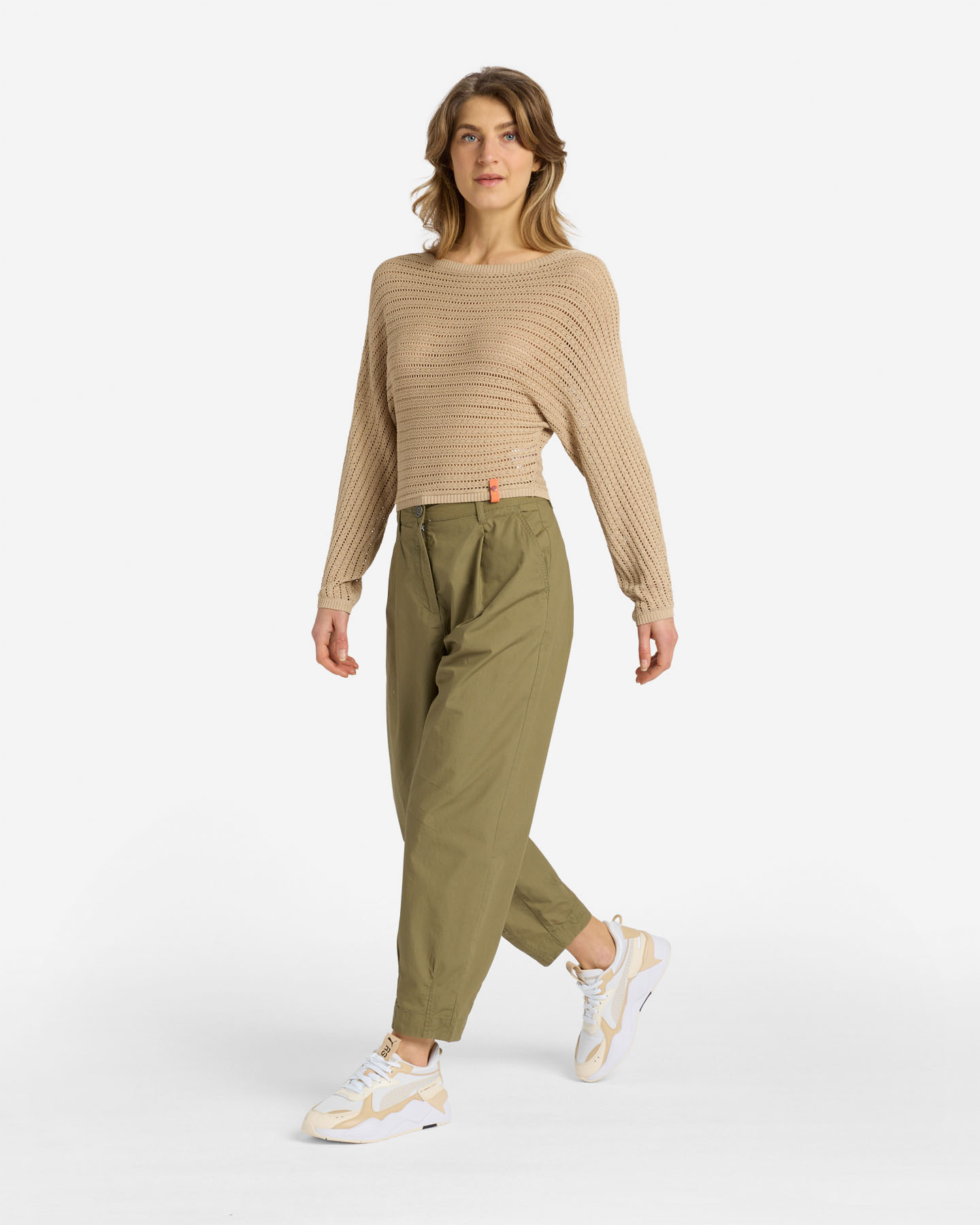 Maglione MISTRAL CONTEMPORARY ETNIC W - Beige - 3 | Cisalfa Sport