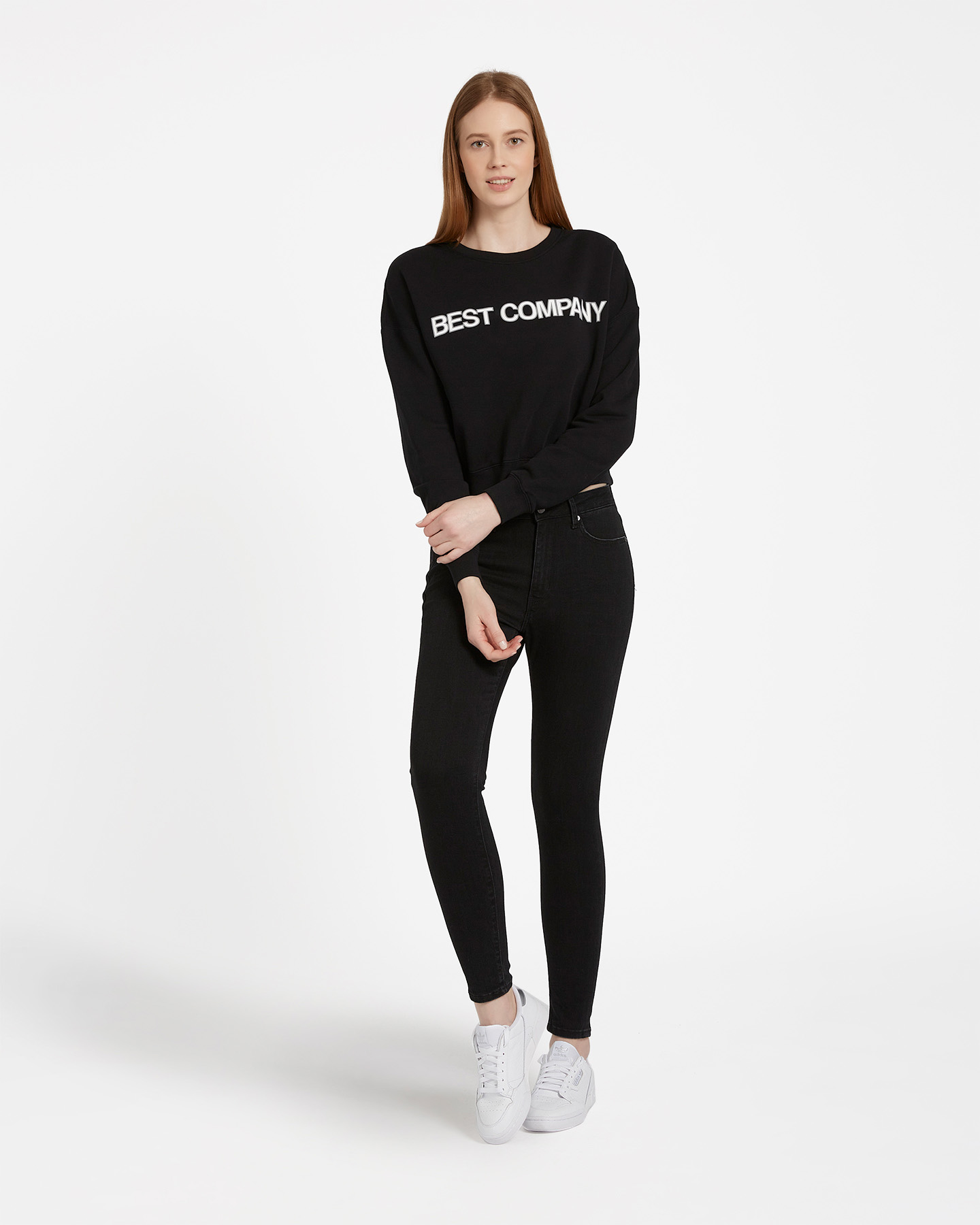 Felpa BEST COMPANY NEW LETTERING W - 4 | Cisalfa Sport