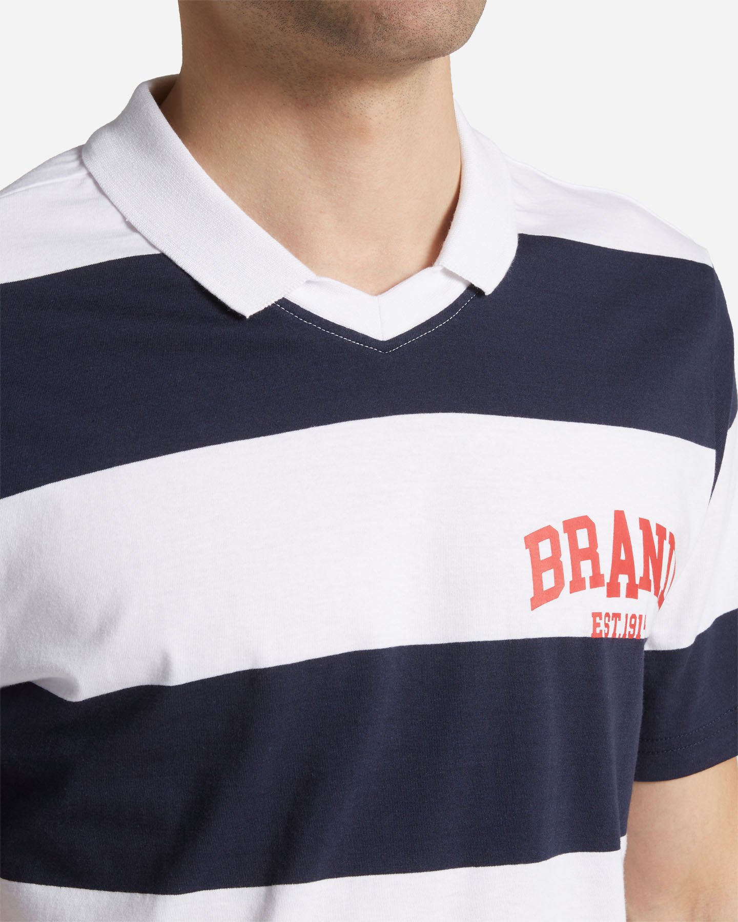 T-shirt ADMIRAL STRIPES M - 10 | Cisalfa Sport