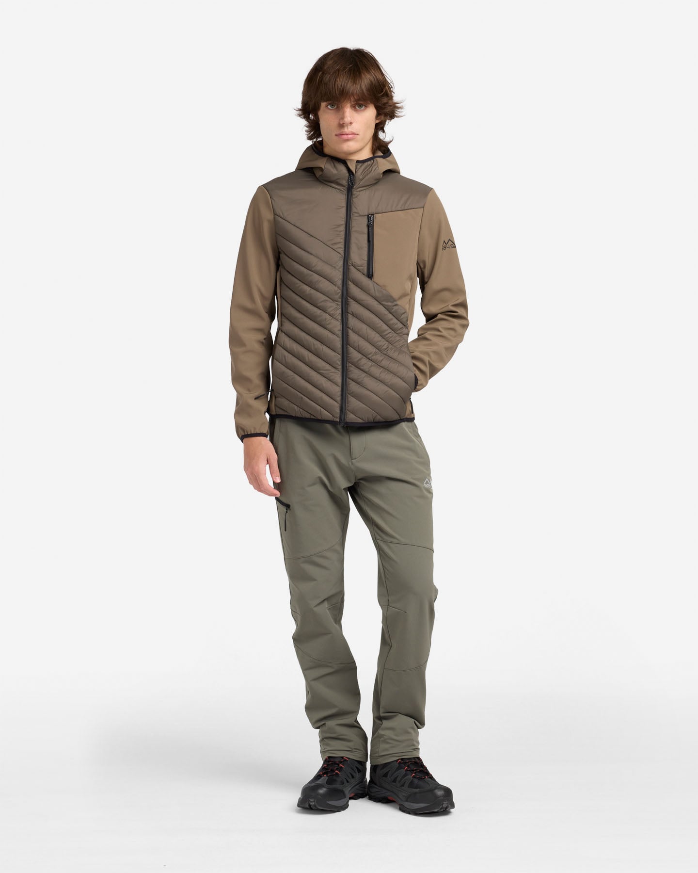 Giacca outdoor 8848 HYBRID M - Marrone - 4 | Cisalfa Sport