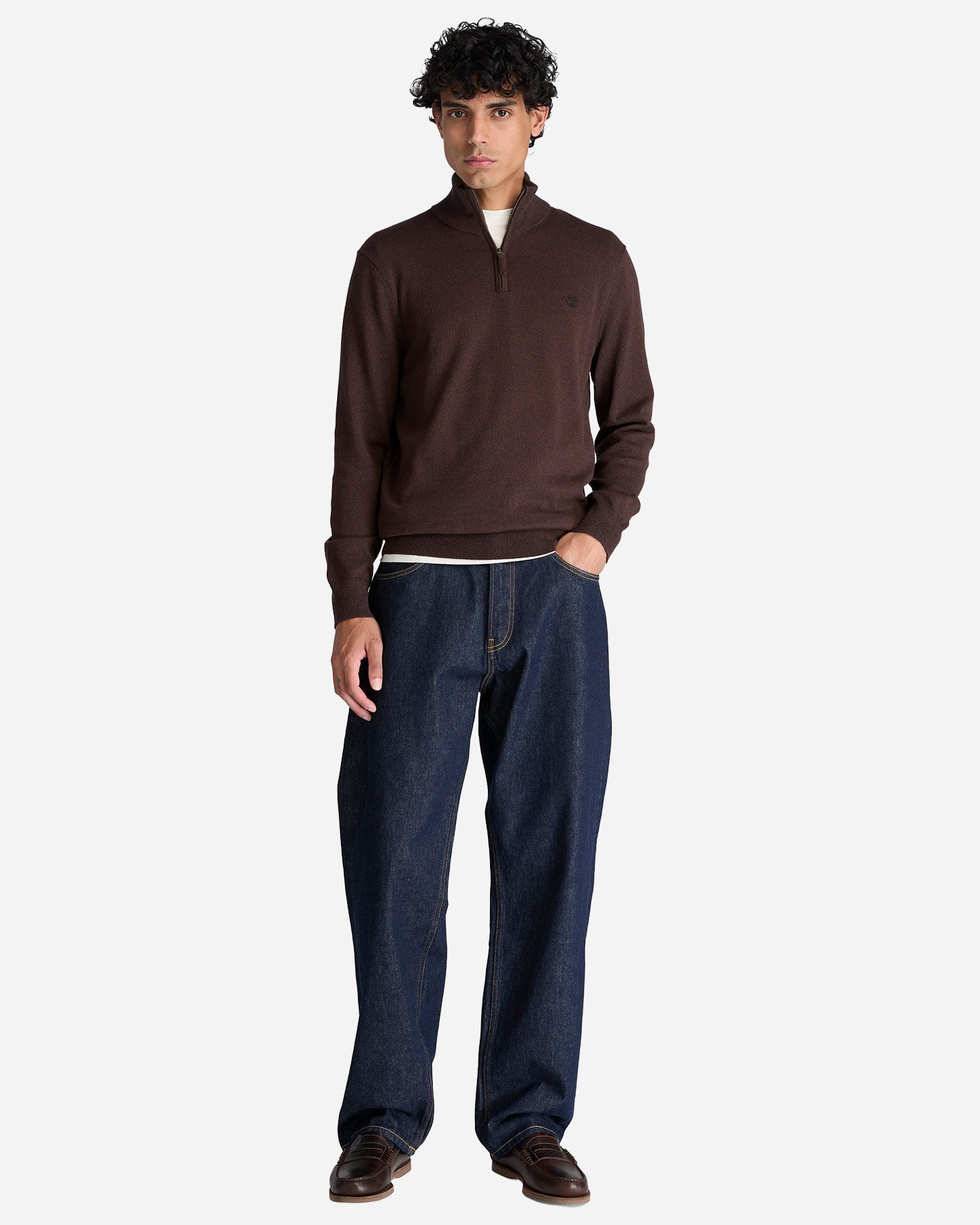 Maglione TIMBERLAND BASIC M - Marrone - 3 | Cisalfa Sport